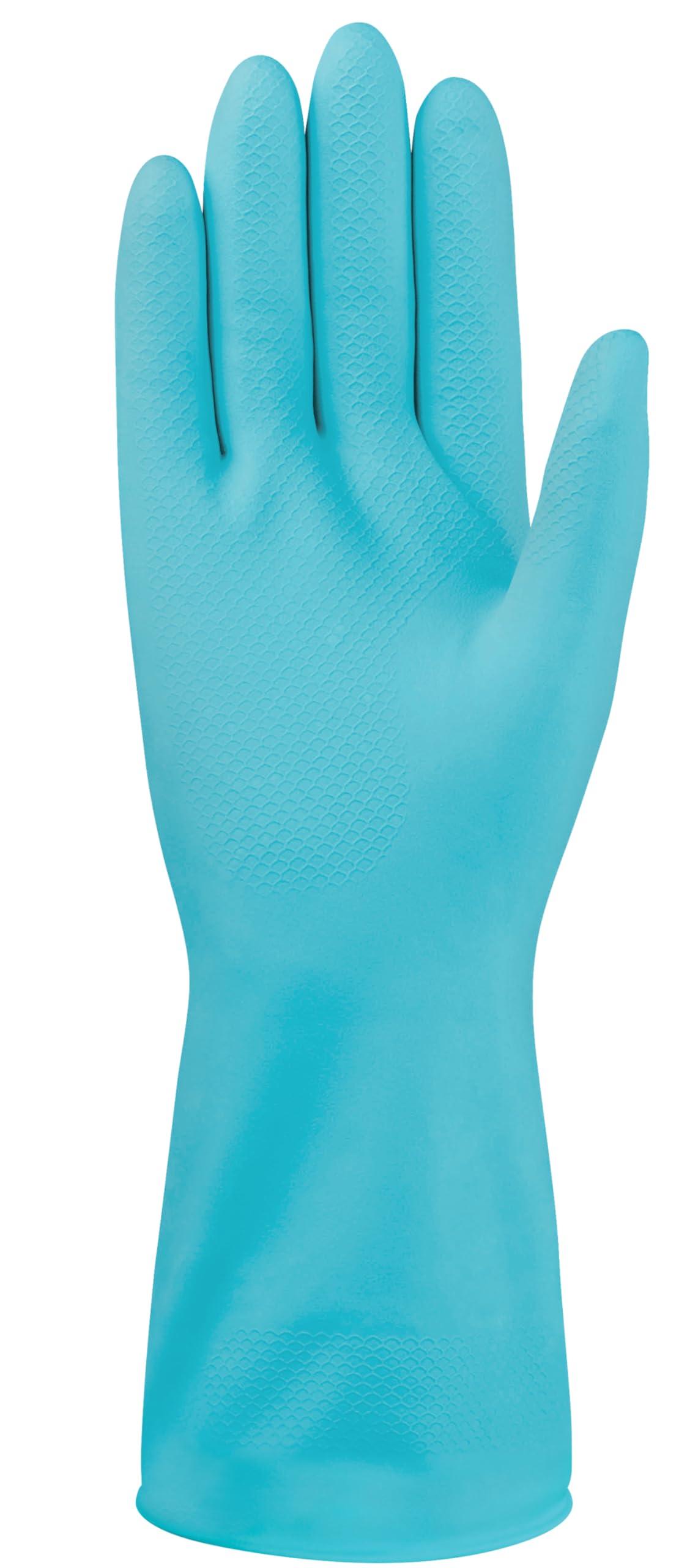 Mr. Clean Bliss Premium Reusable Latex-Free Vinyl Cleaning Gloves with Non-Slip Grip, Large - Image 2