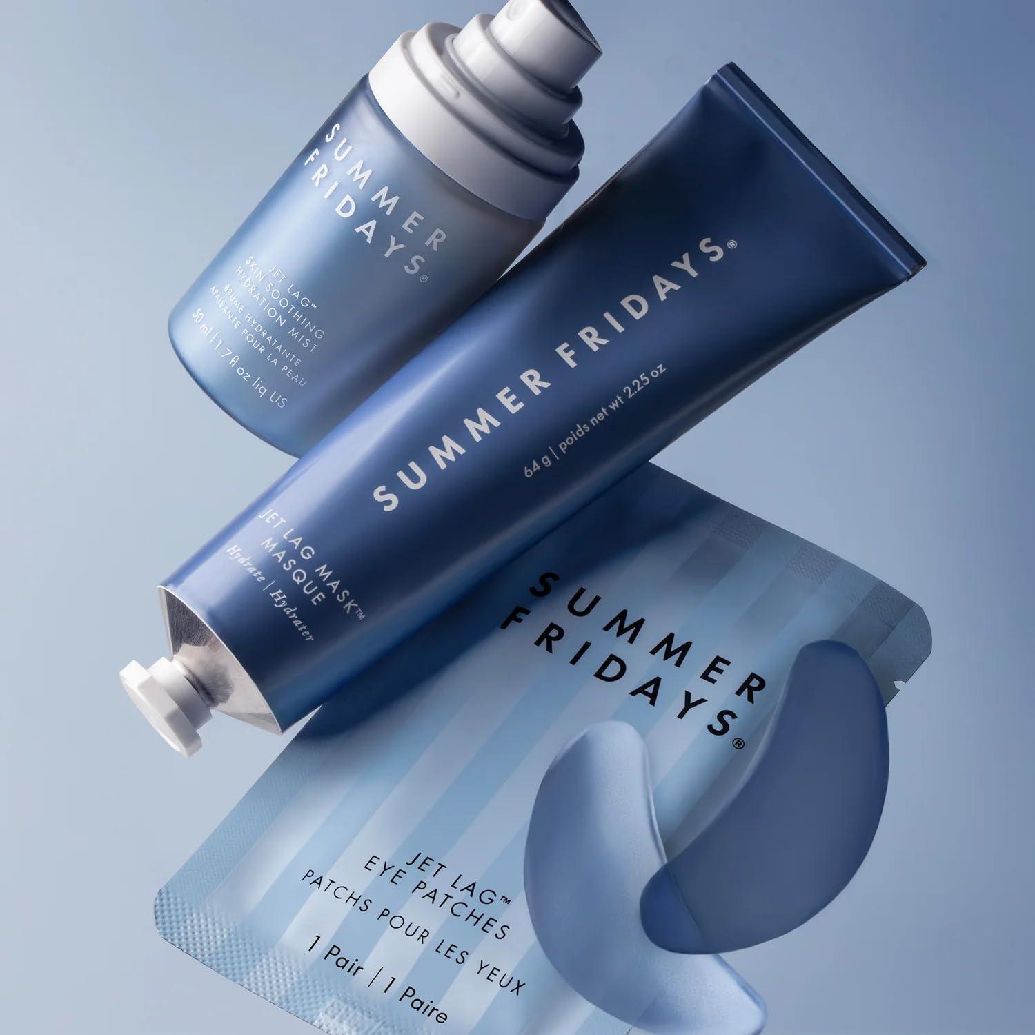 Summer Fridays Jet Lag Eye Patches (6 Pairs) - Moisturizing, Hydrating, and De-puffing Skincare for Puffy Undereye Bags & Circles - Image 8
