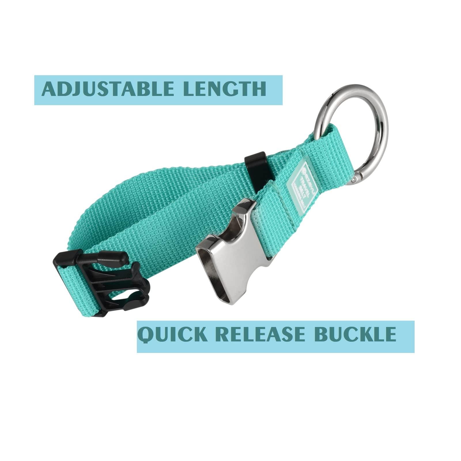 2PCS Heavy Duty Add a Bag Luggage Strap Jacket Gripper,Carry-on Baggage Suitcase Straps Belts Travel Accessories-Cyan - Image 2