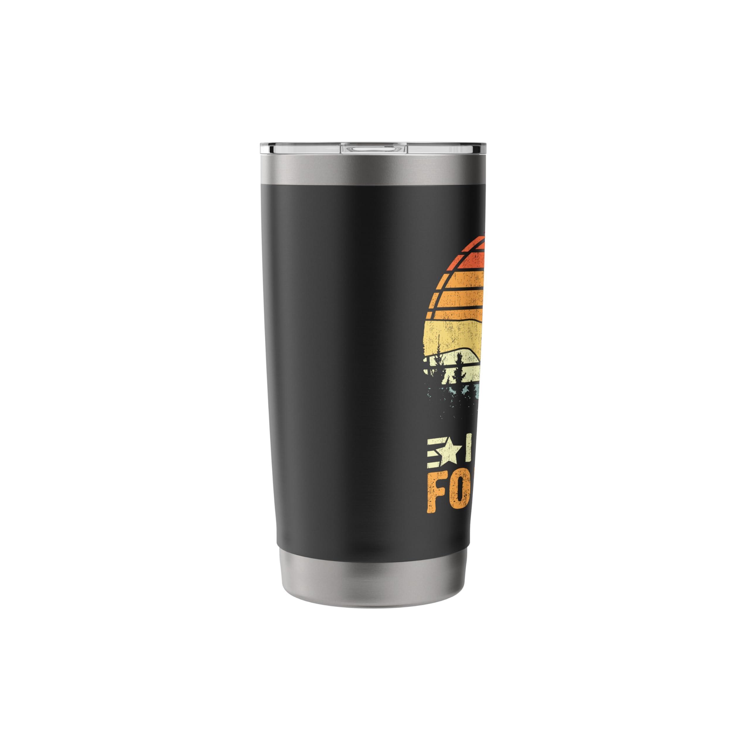 Bird Feeder - I Put Out For Birds Stainless Steel Insulated Tumbler - Image 5