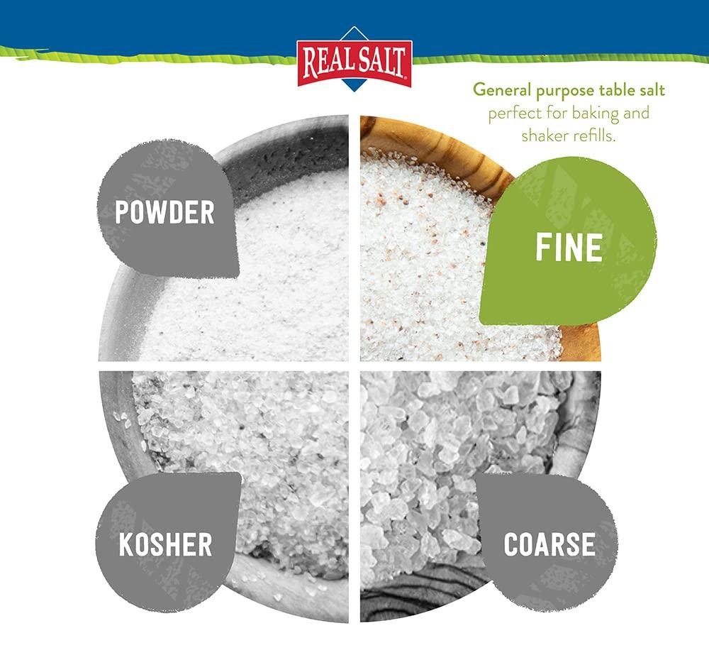 REDMOND Real Sea Salt - Natural Unrefined Gluten Free Fine, 26 Ounce Pouch (1 Pack) - Image 8