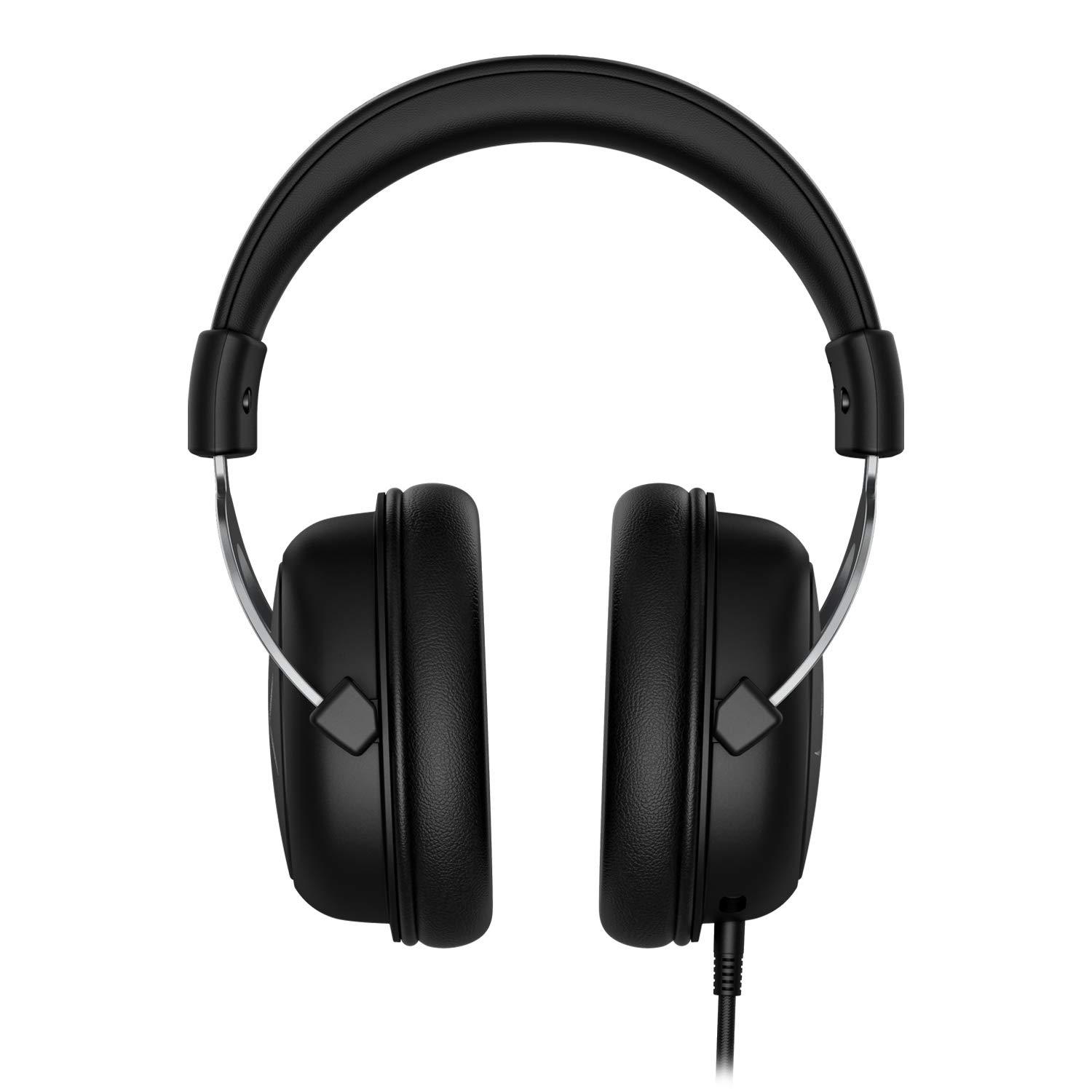 HyperX CloudX, Official Xbox Licensed Gaming Headset, Compatible with Xbox One and Series X|S, Memory Foam Ear Cushions, Detachable Noise-Cancelling Mic, in-line Audio Controls,Black/ Silver - Image 5