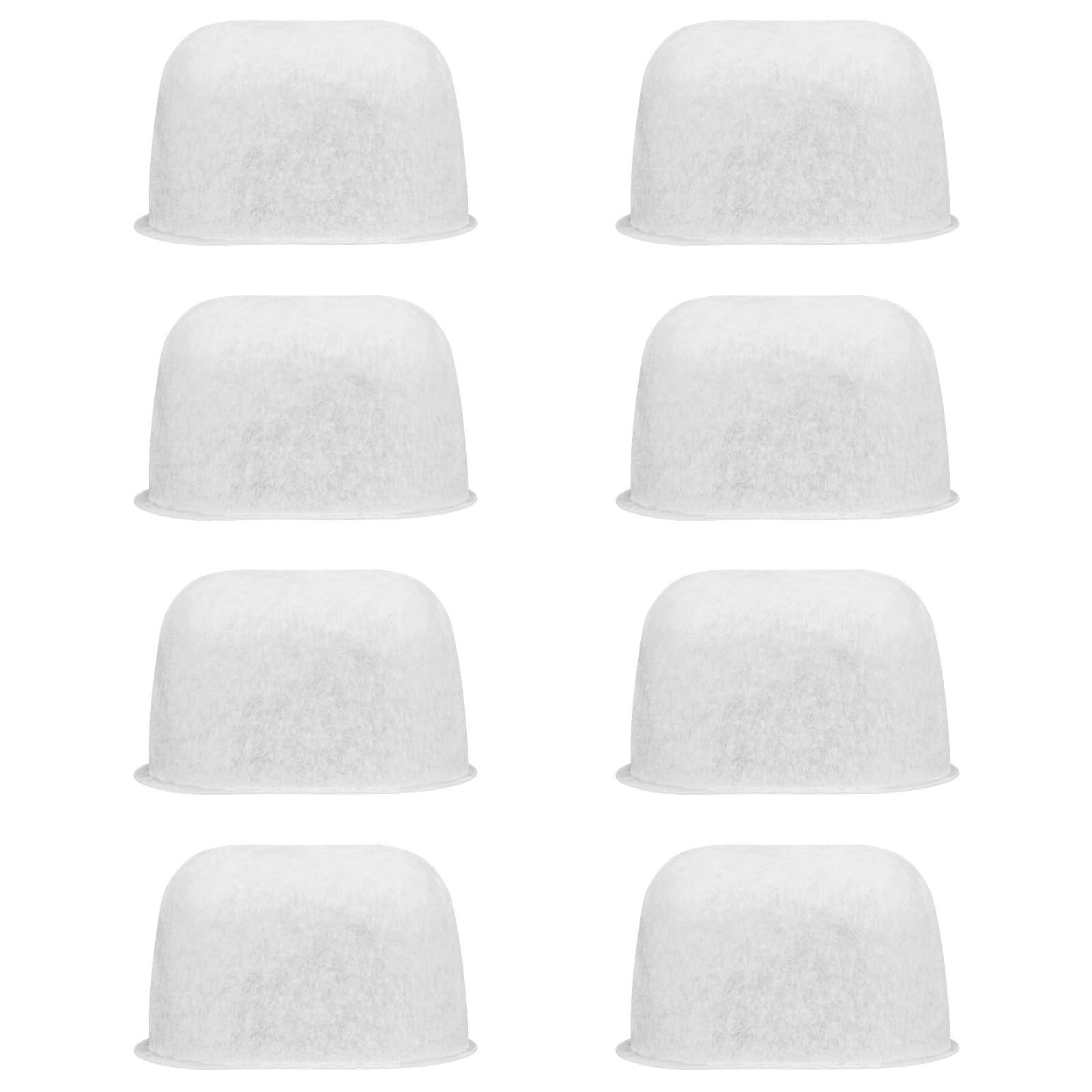 8pcs Water Filter for Breville Espresso Machine, Activated Charcoal Filter Replacement Compatible with Breville Barista Express BWF100 /450/500/600/810/840/860/870/878/880/990/980