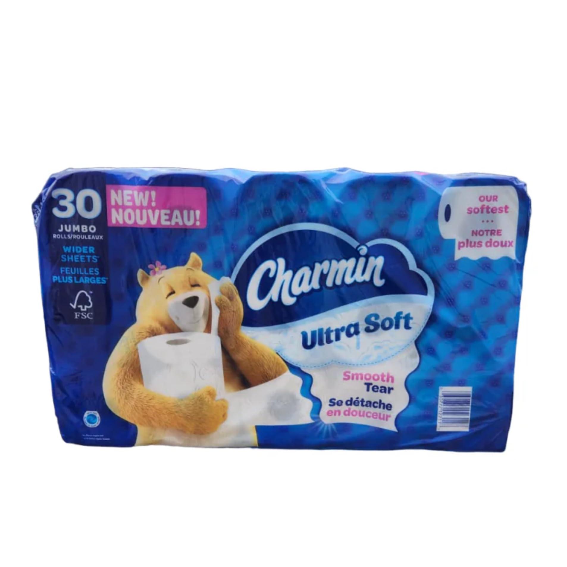 Charmin Ultra Soft Bathroom Tissue Ultra Soft 30 Jumbo Rolls. Our Softest and Most absorbent Jumbo Rolls 2-Ply 30 Rolls - Image 2