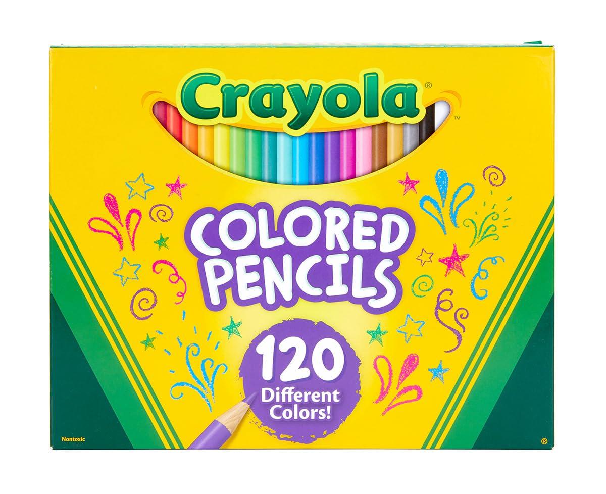 Crayola Colored Pencils Set for Kids (120ct), Bulk Art Supplies for Kids, Back to School Essentials, Teacher Classroom Must Haves, Coloring Book Pencils - Image 2