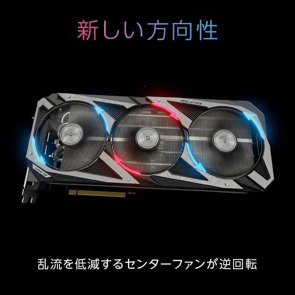ASUS ROG Strix GeForce RTX 3090 OC Edition 24GB GDDR6X Gaming Graphics Card with Axial-tech Fans & Central Static Pressure Fan ROG-STRIX-RTX3090-O24G-GAMING (Renewed) - Image 3