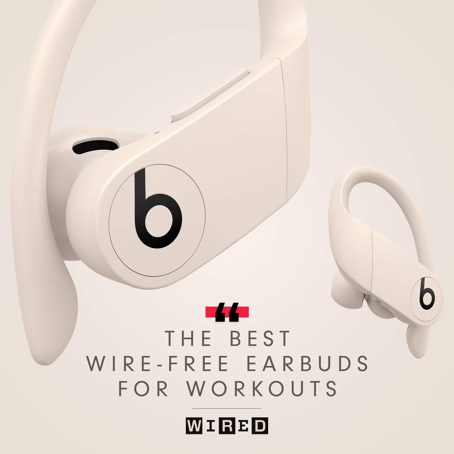 Beats Powerbeats Pro Wireless Earbuds - Apple H1 Headphone Chip, Class 1 Bluetooth Headphones, 9 Hours of Listening Time, Sweat Resistant, Built-in Microphone - Ivory - Image 2