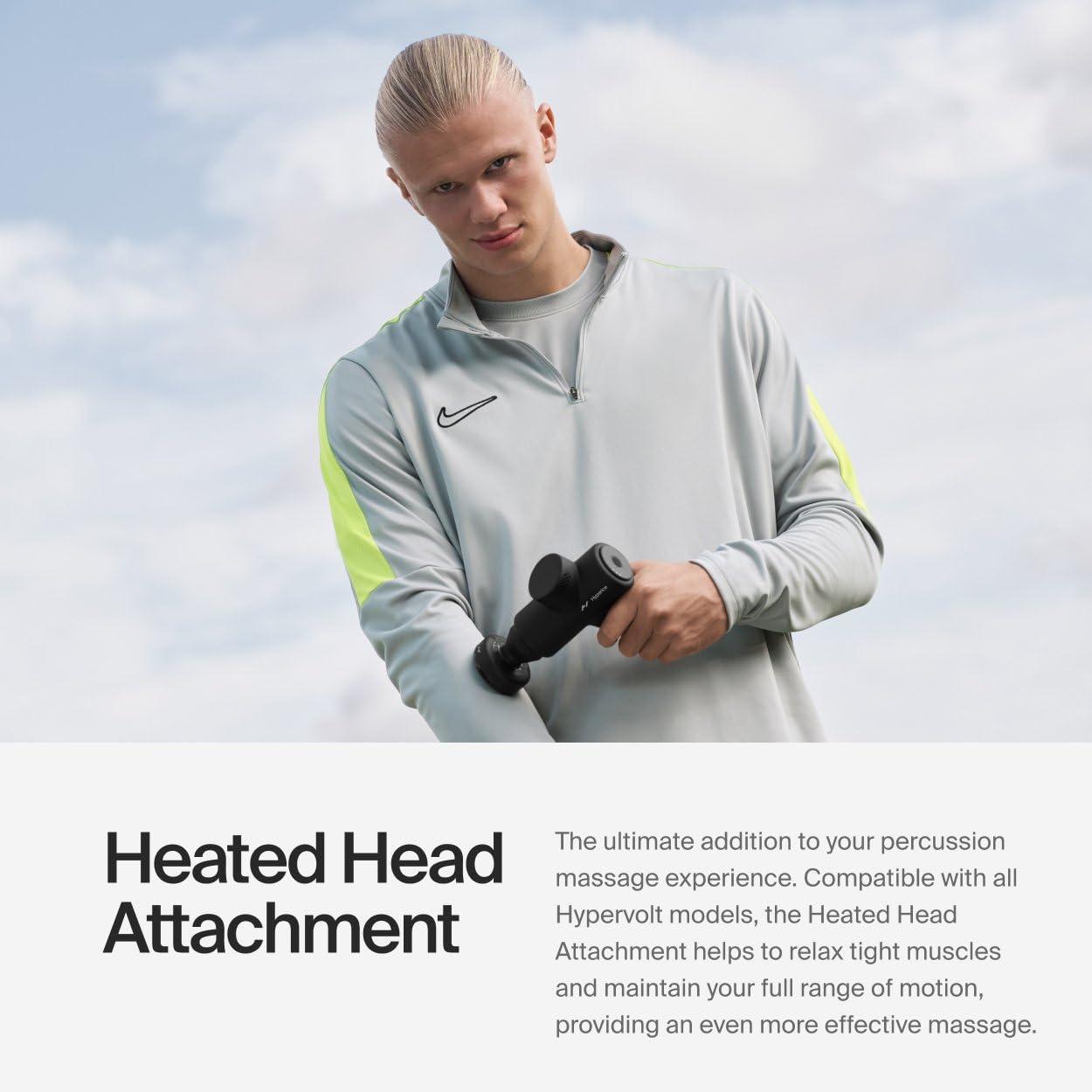 Hyperice Hypervolt Heated Head Attachment – Compatible with All Hypervolt Models – Relax and Loosen Sore and Tight Muscles - FSA and HSA Eligible - Image 3