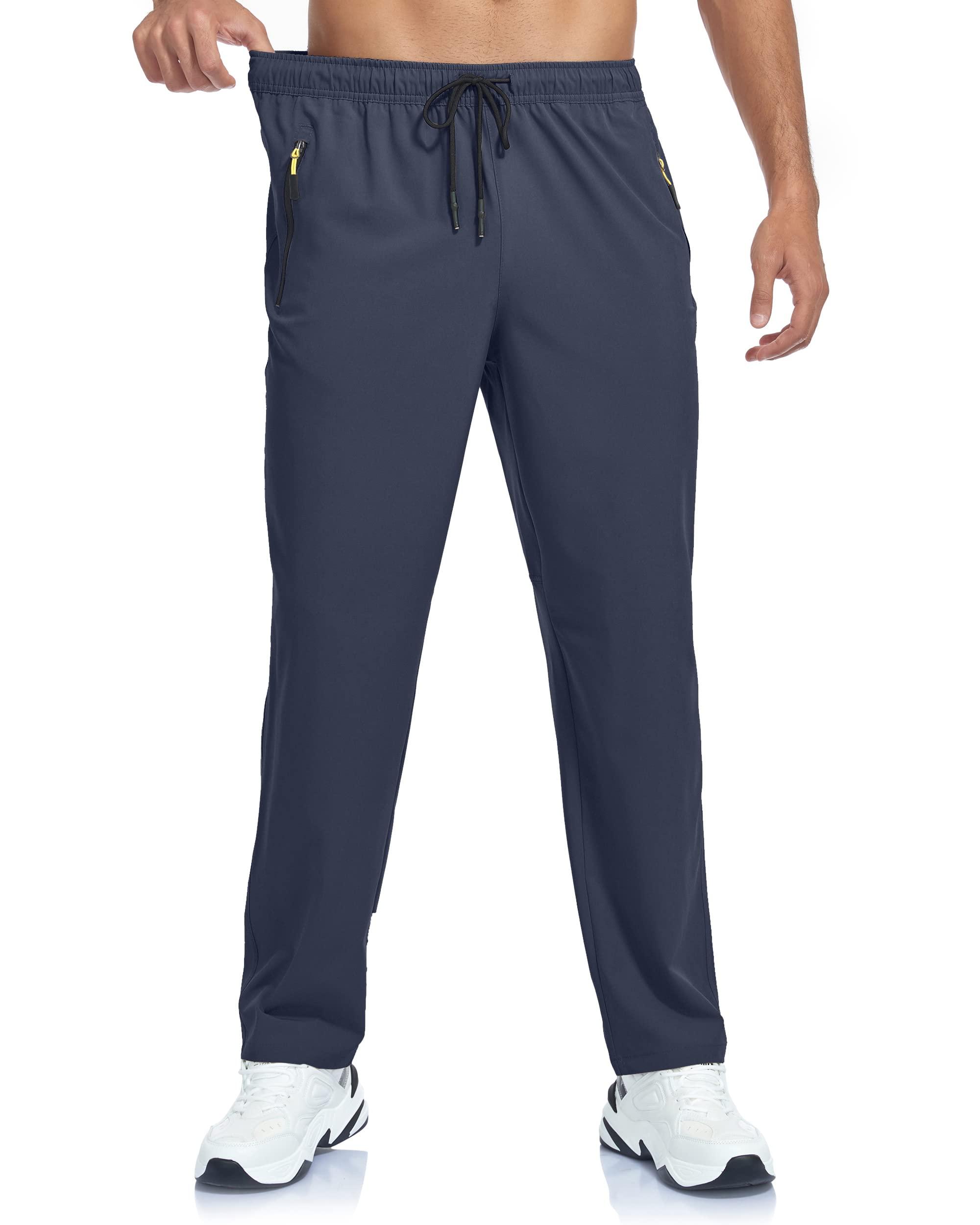 Men's Lightweight Hiking Pants Breathable Quick Dry Fit Waterproof Camping Fishing Running Athletic Active Jogger Pant - Image 3