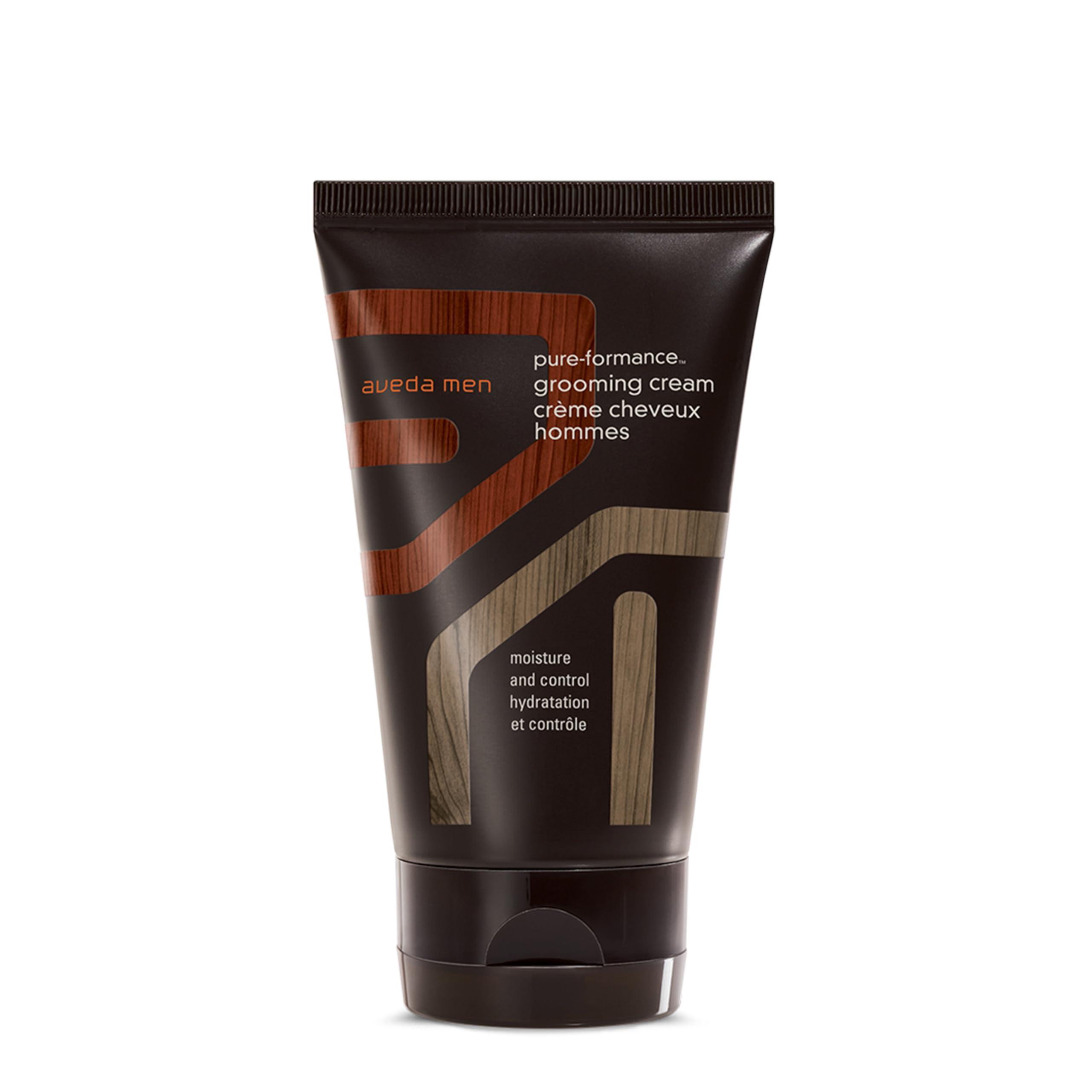 Aveda Men Pure-Formance Grooming Cream | Medium Hold | Adds Moisture and Shine, 4.2 Fl Oz