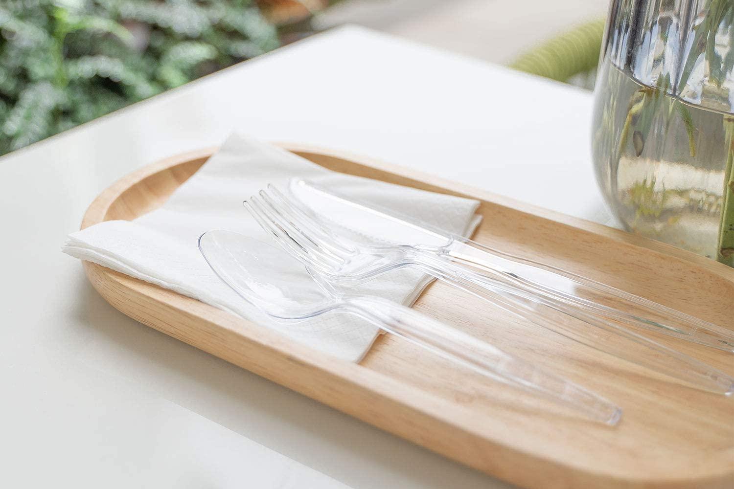 POSATE Clear Knives, Heavy-Duty Crystal (100 Knives) - Image 6