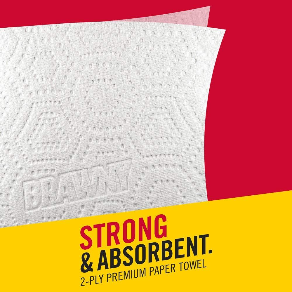 Brawny Paper Towels, 6 Large Rolls, Full Sheet, 6 = 8 Regular Rolls - Image 5