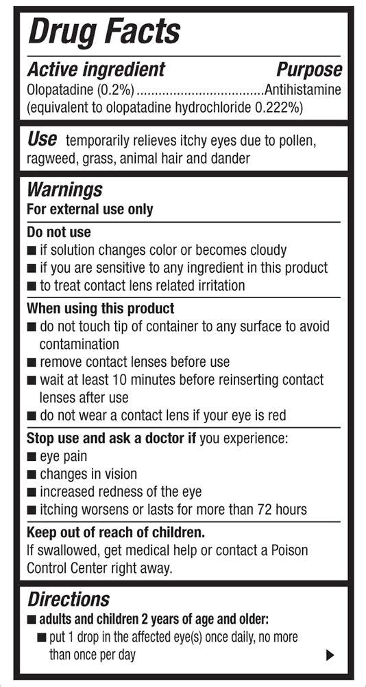 Pataday Once Daily Relief Allergy Eye Drops by Alcon, for Eye Allergy Itch Relief, 2.5 ml (Pack of 2) - Image 9