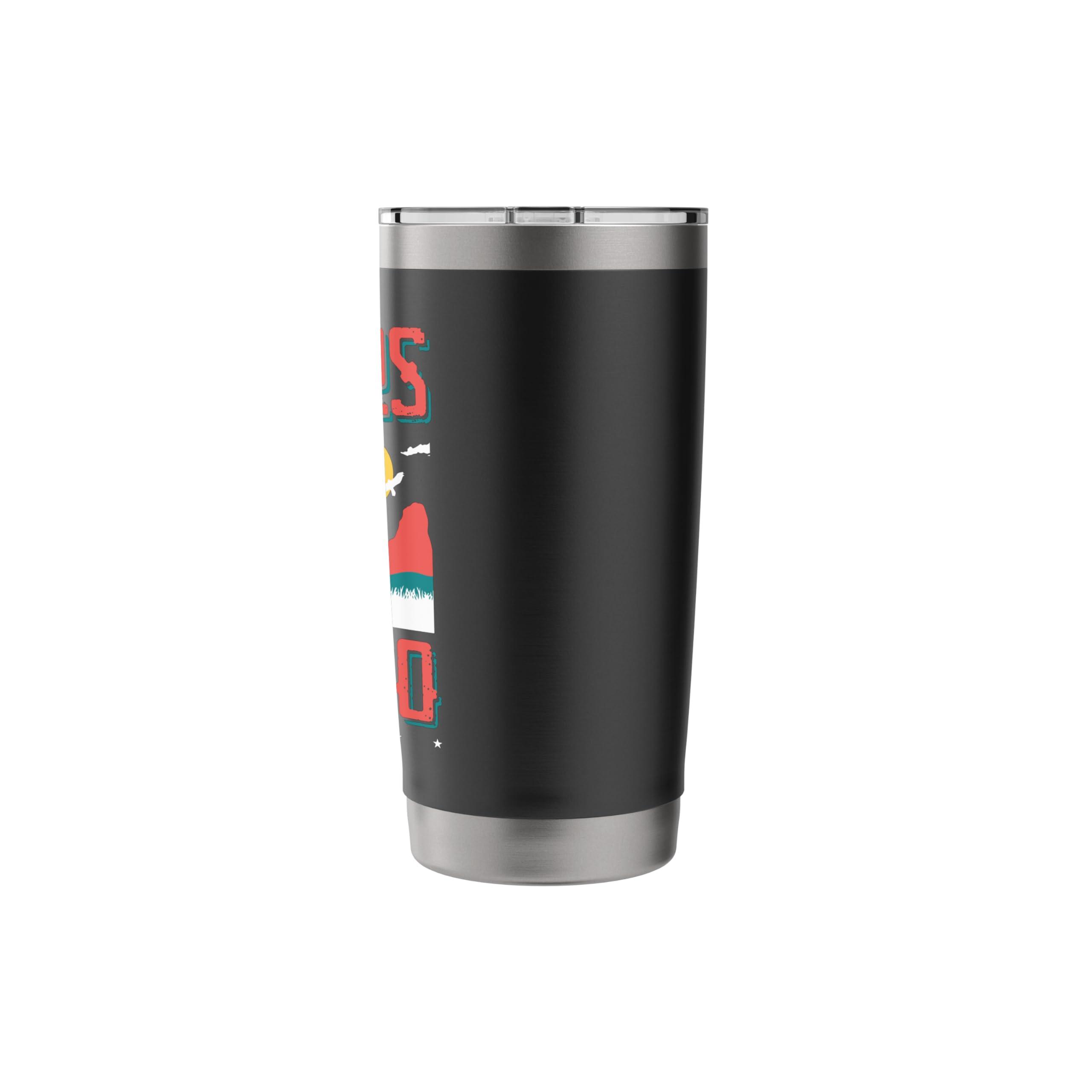 Retro Cowhide Riding Coors Cowboys Western Country Rodeo Stainless Steel Insulated Tumbler - Image 3