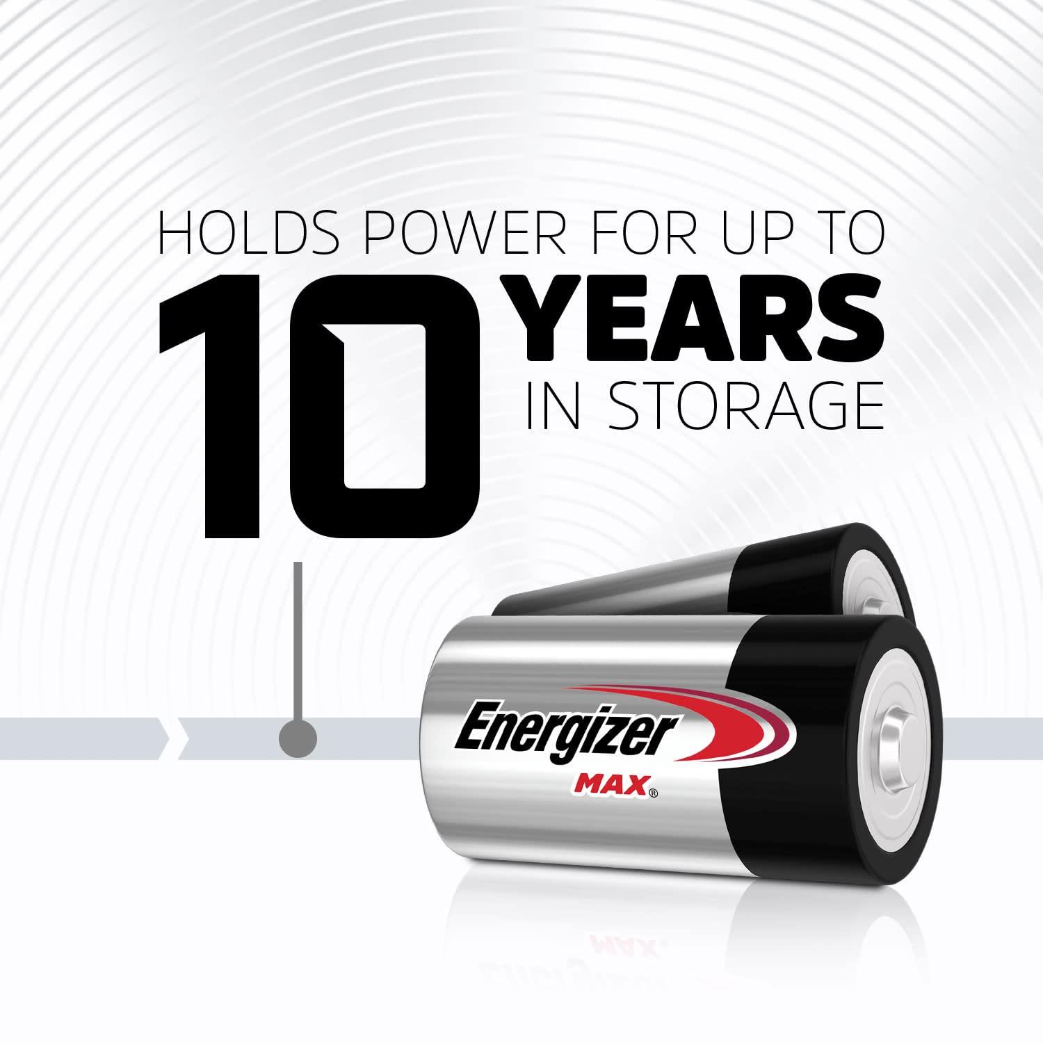 Energizer D Batteries, D Cell Battery Premium Alkaline, 8 Count - Image 8