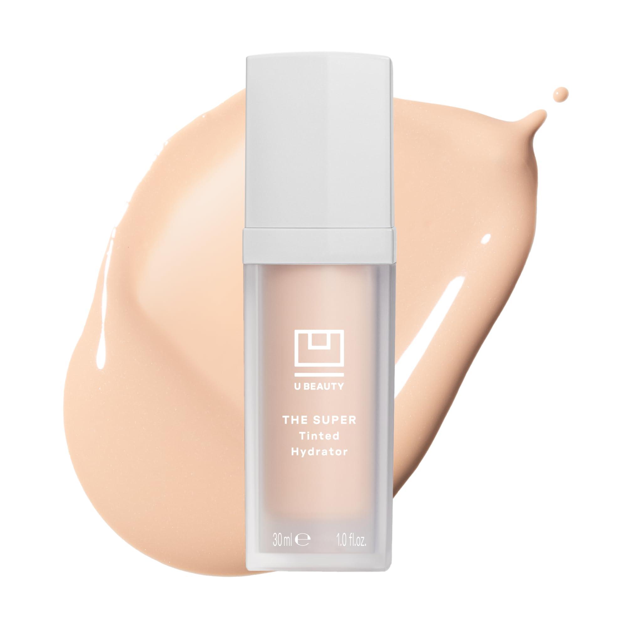 U Beauty The Super Tinted Hydrator Hyaluronic Acid Moisturizing Cream - Mega-Dose Skin Hydrator for Supple, Smooth, and Softer-Looking Skin For Up To 48 Hours - Shade 1-1.0 oz