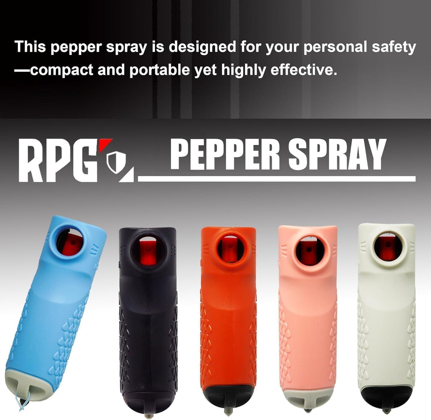 RPG 3-in-1 OC Pepper Spray, Women Self Defense Weapons Kits with Seat Belt Cutter & Window Breaker, Safety Keychain Set for Women | Car Essentials | Made in USA - Image 8