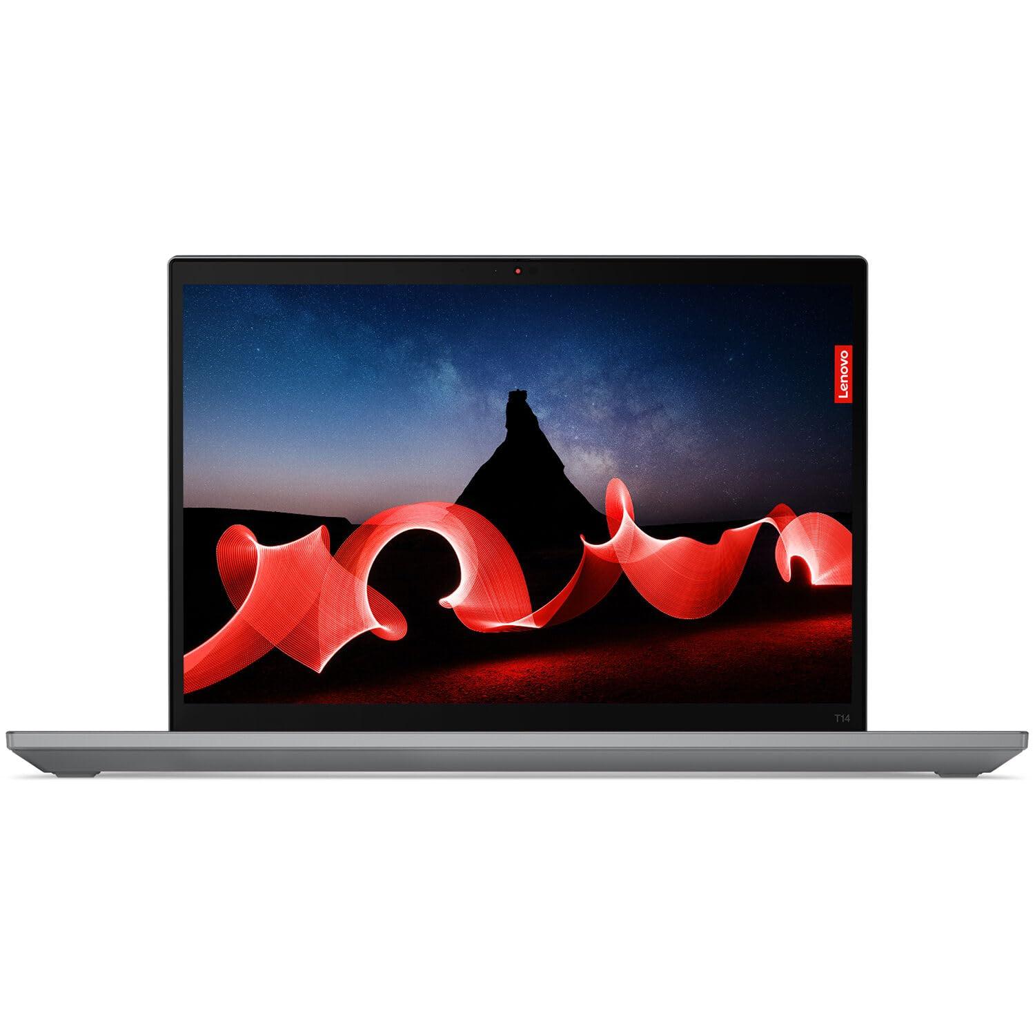 Lenovo ThinkPad T14 Gen 4 Business Laptop (14" FHD+ Touchscreen, Intel 10-Core i7-1355U, 32GB DDR5, 1TB SSD), Backlit, Fingerprint, 3-Year Warranty, 1080p IR Webcam, Wi-Fi 6E, Win 11 Pro w/AI Copilot - Image 9