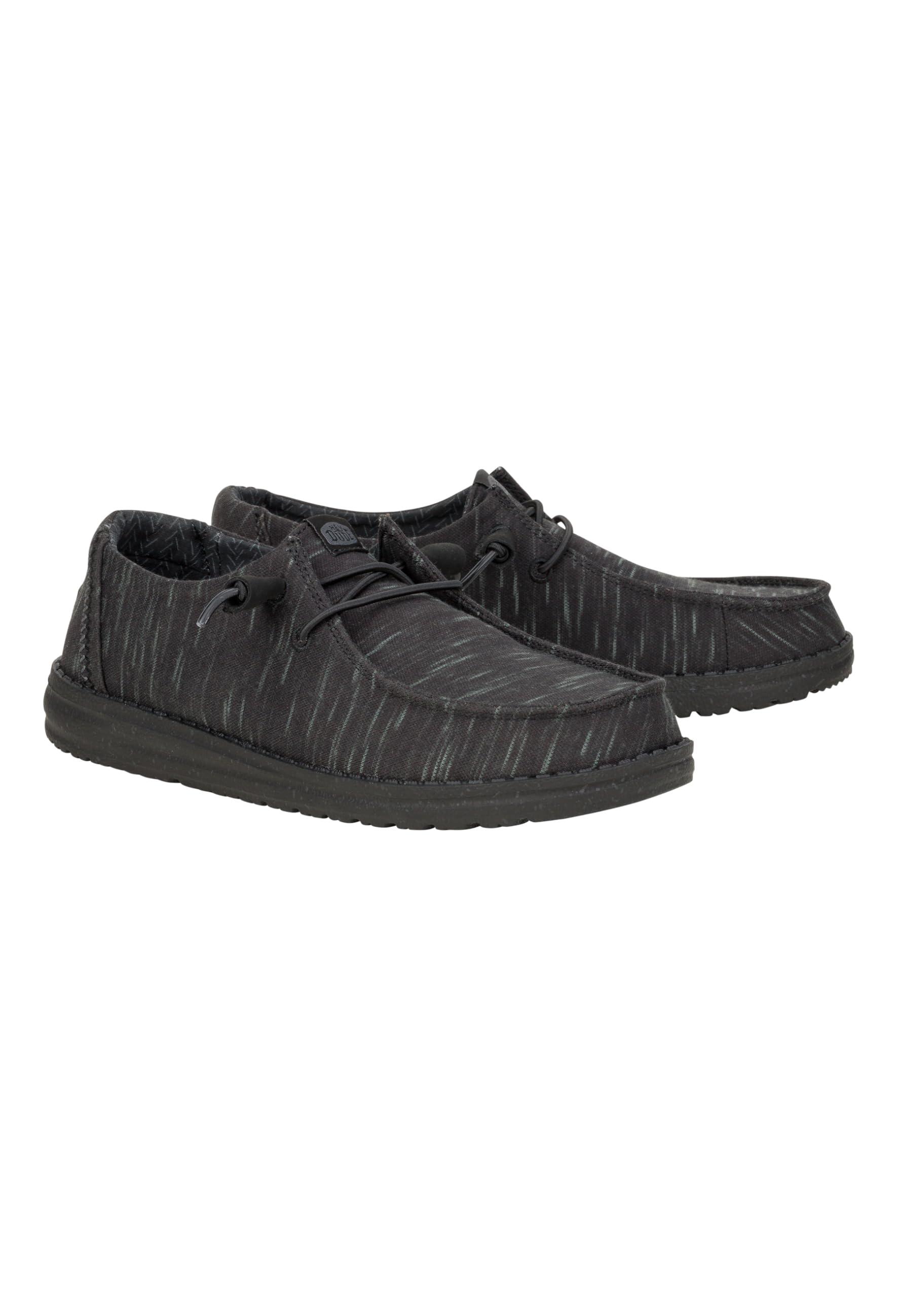 Hey Dude Women's Wendy Canvas Mono | Women’s Shoes | Women’s Slip-on Loafers | Comfortable & Light-Weight - Image 2