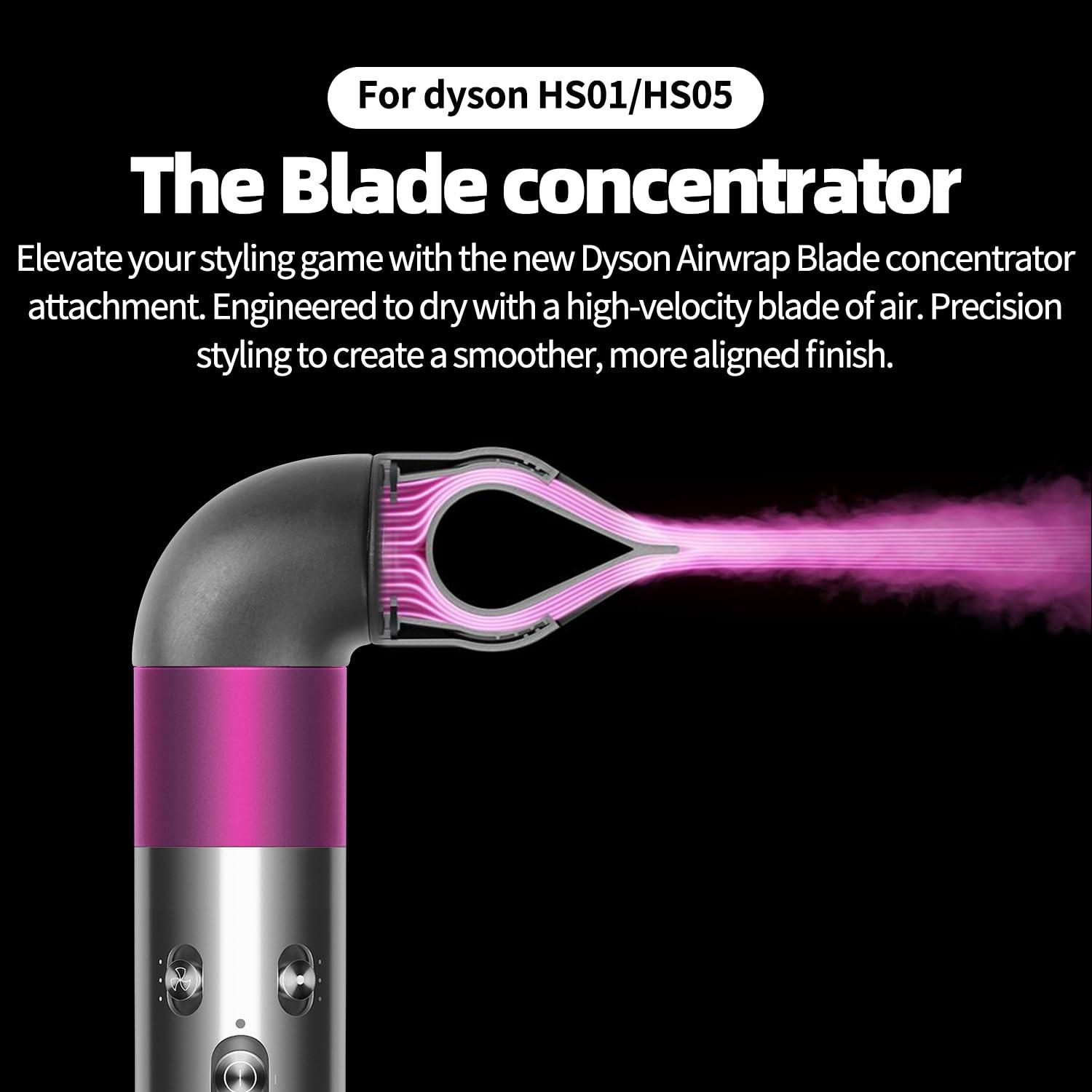 New Blade Concentrator for Airwrap HS05 HS01, Attachment Nozzle for Dyson Airwrap Styler, Drying and Styling Attachment, Part No 973710-01 - Image 2