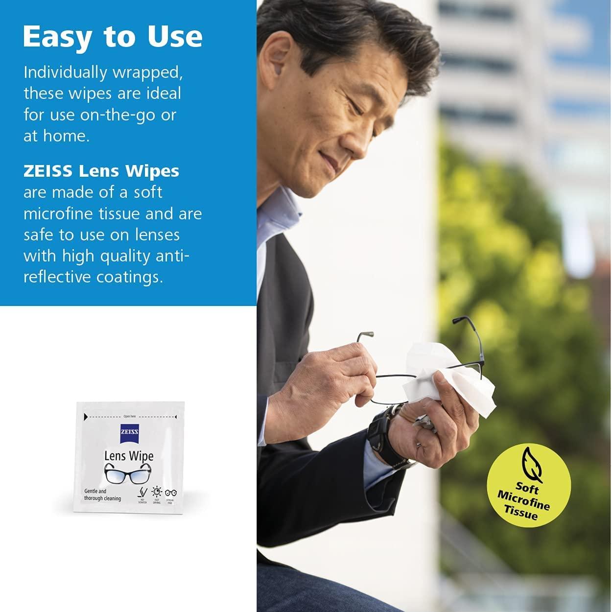 ZEISS Pre-Moistened Lens Cleaning Wipes, 600 Count - Image 6