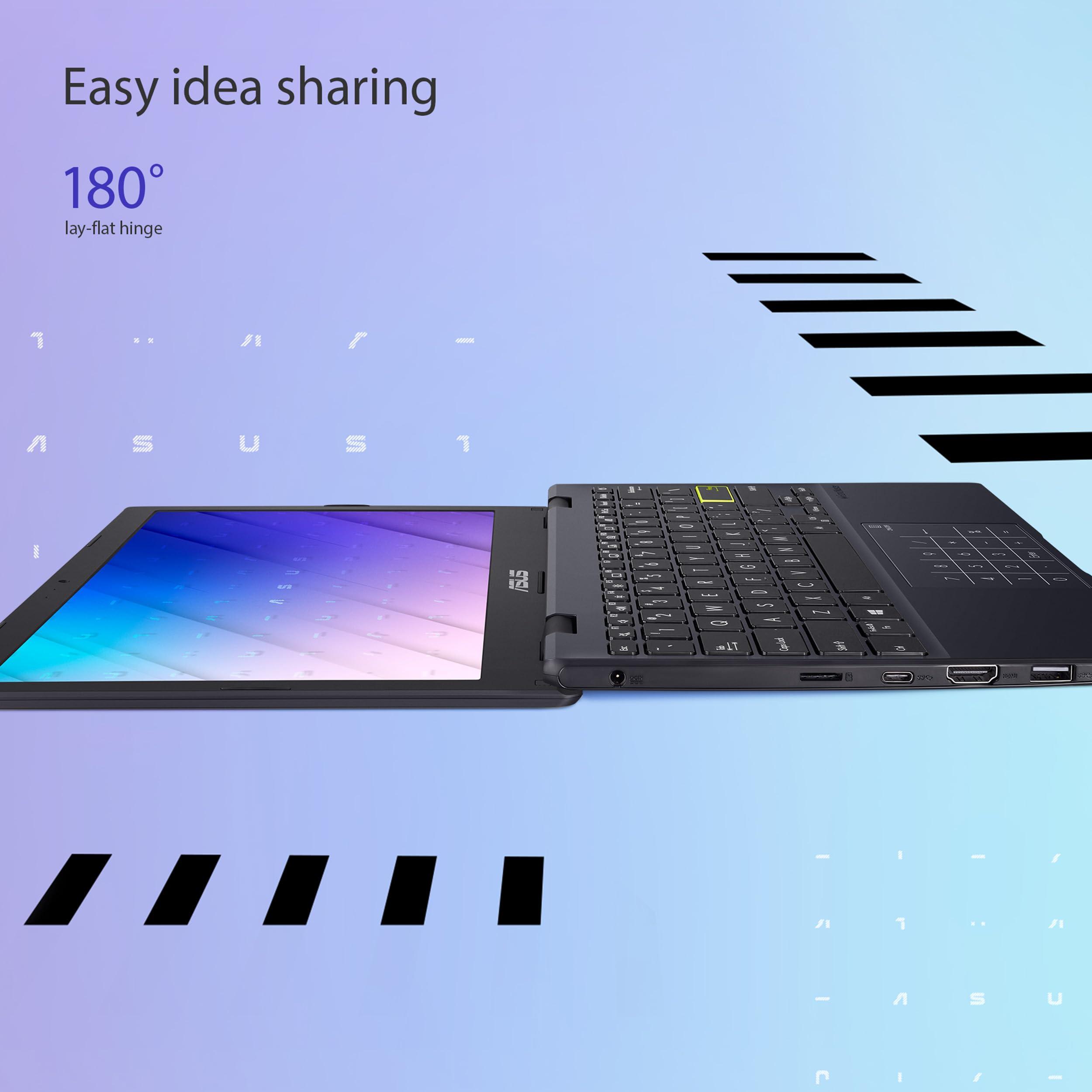 ASUS Vivobook Go 11.6” HD Slim Laptop, Intel Dual Core N4500, Intel Graphics, 4GB, 128GB, Windows 11 Home, SonicMaster, ErgoSense, Black, L210KA-ES04 - Image 5
