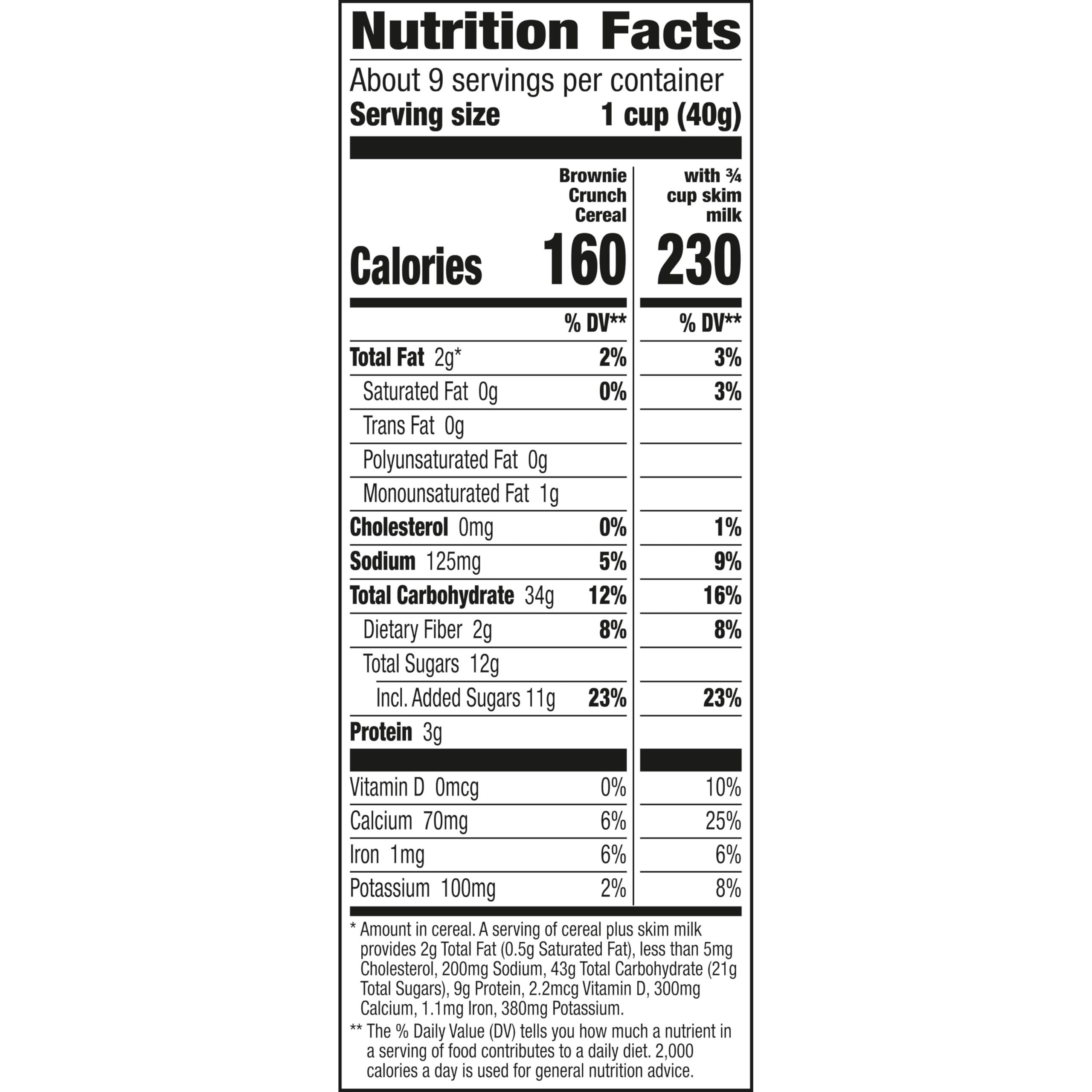 Cascadian Farm Organic Brownie Crunch Breakfast Cereal, Gluten Free, Made With Real Cocoa and Whole Grain, 12.4 oz - Image 2