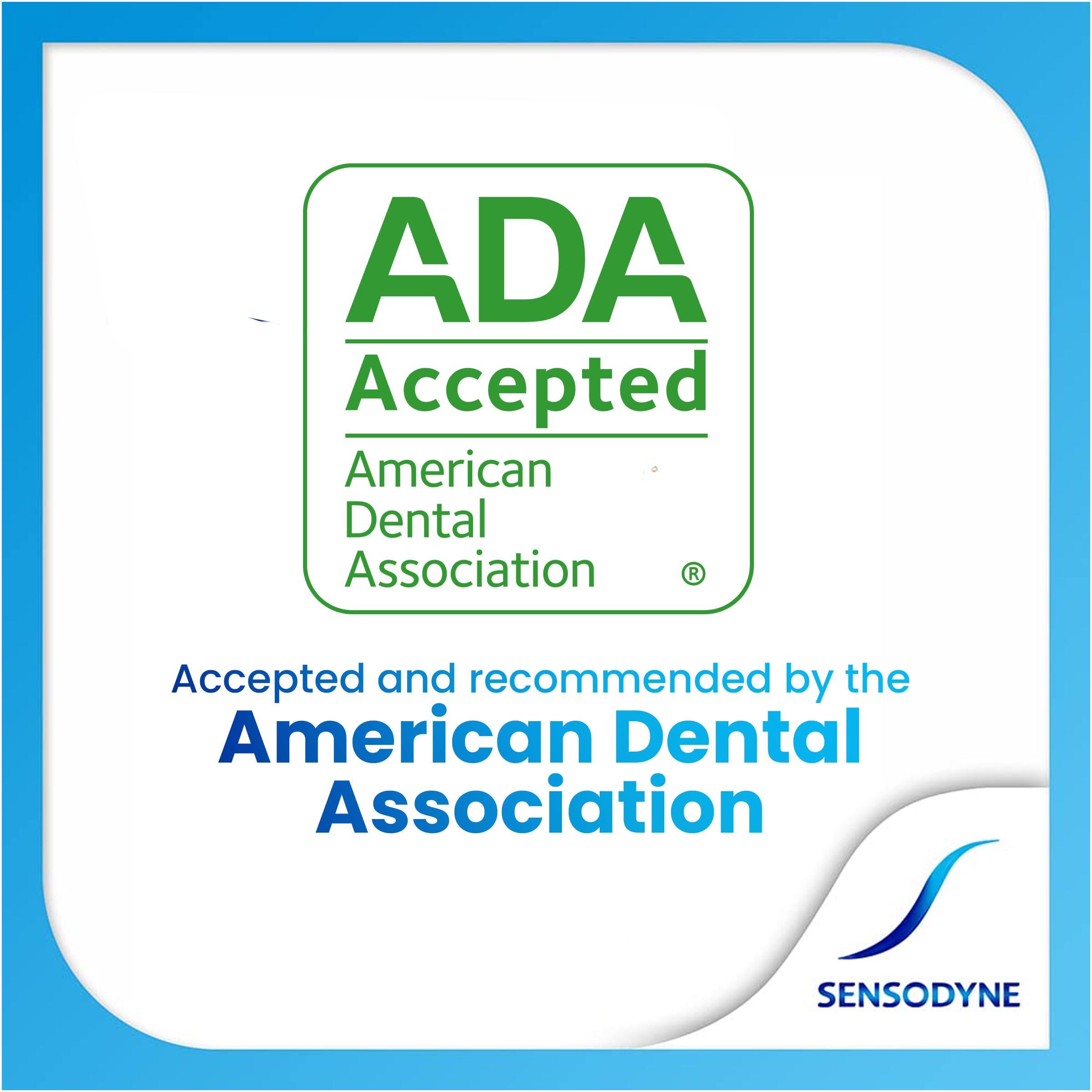 Sensodyne Fresh Mint Sensitive Toothpaste, ADA Accepted Toothpaste for Cavity Prevention and Sensitive Teeth Treatment - 4 Ounces (Pack of 2) - Image 2
