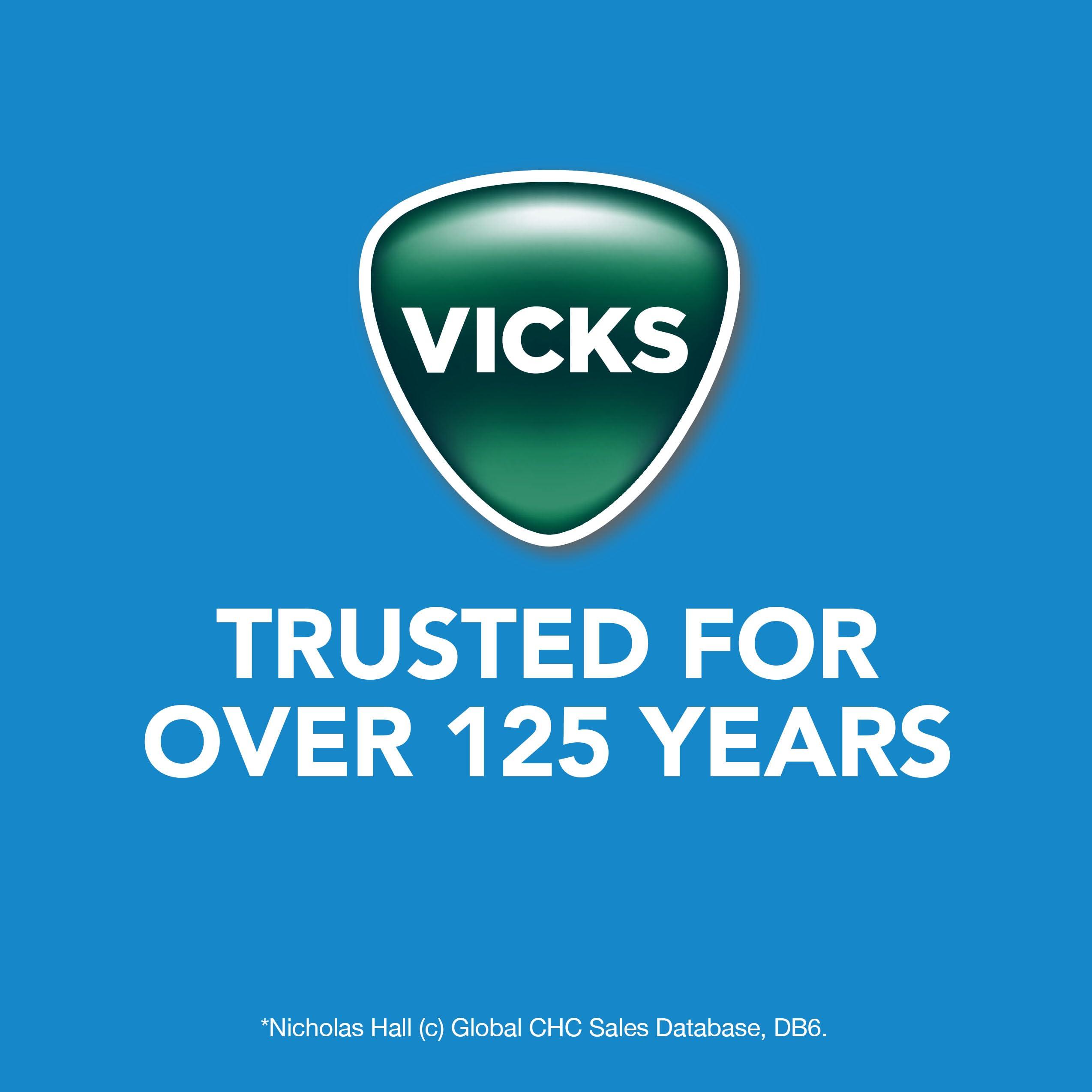 Vicks VapoInhaler, On-the-Go Portable Nasal Inhaler, Non-Medicated, With Refreshing Vicks Vapors, Menthol Scent , 2 Scented Sticks - Image 5