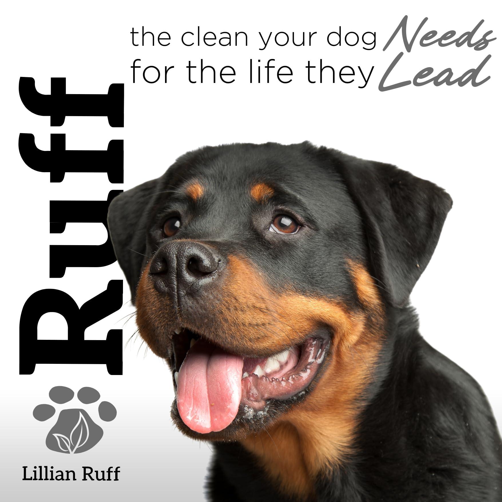 Ruff by Lillian Ruff Activated Charcoal Pet Shampoo – Deep Cleanser, Deodorizer, Stain Remover – Lemon Sage Scent, pH Balanced, Hydrate Dry Itchy Skin – Safe for Puppies & Mature Dogs - Image 6