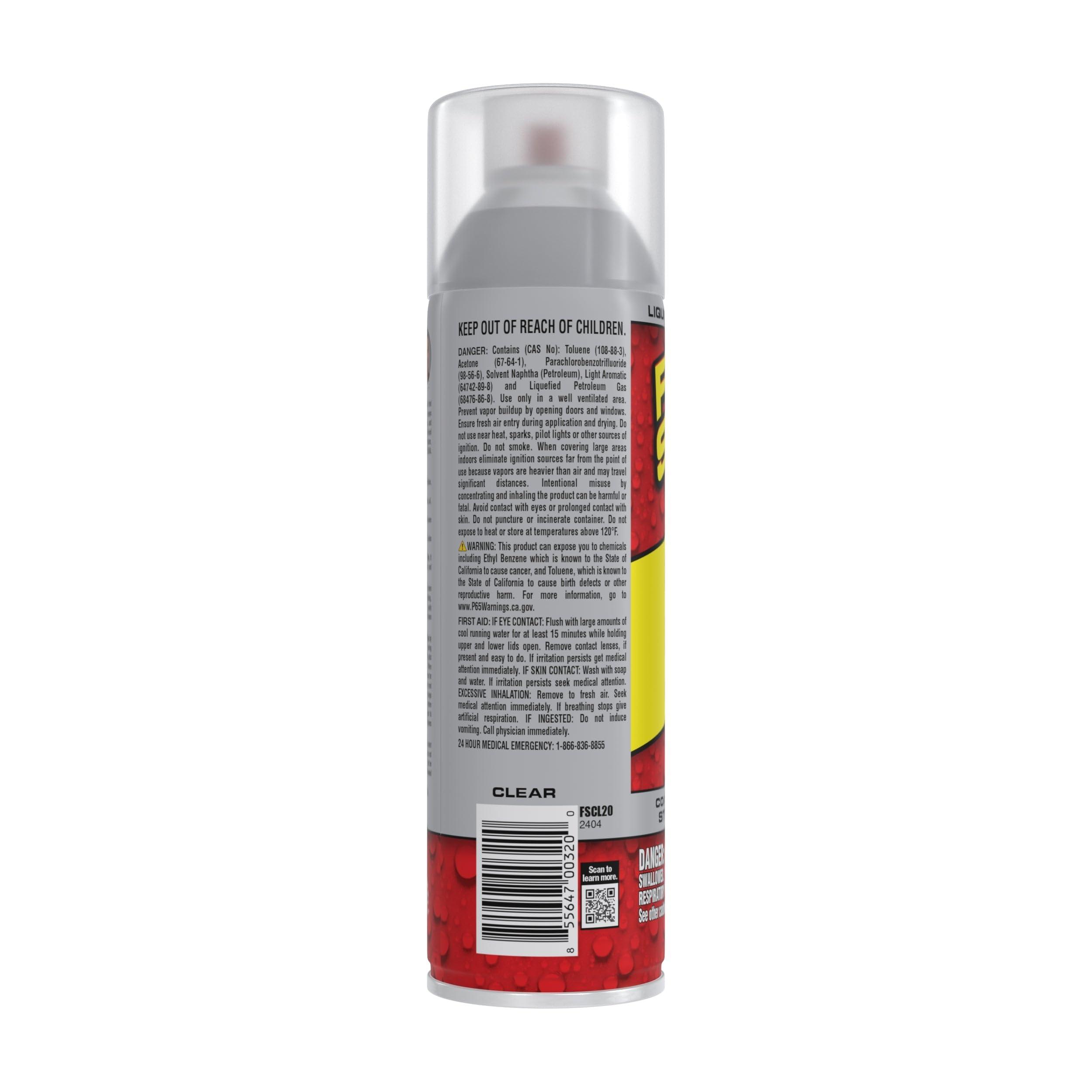 Flex Seal, 14 oz, 2-Pack, Clear, Stop Leaks Instantly, Transparent Waterproof Rubber Spray On Sealant Coating, Perfect for Gutters, Wood, RV, Campers, Roof Repair, Skylights, Windows, and More - Image 3