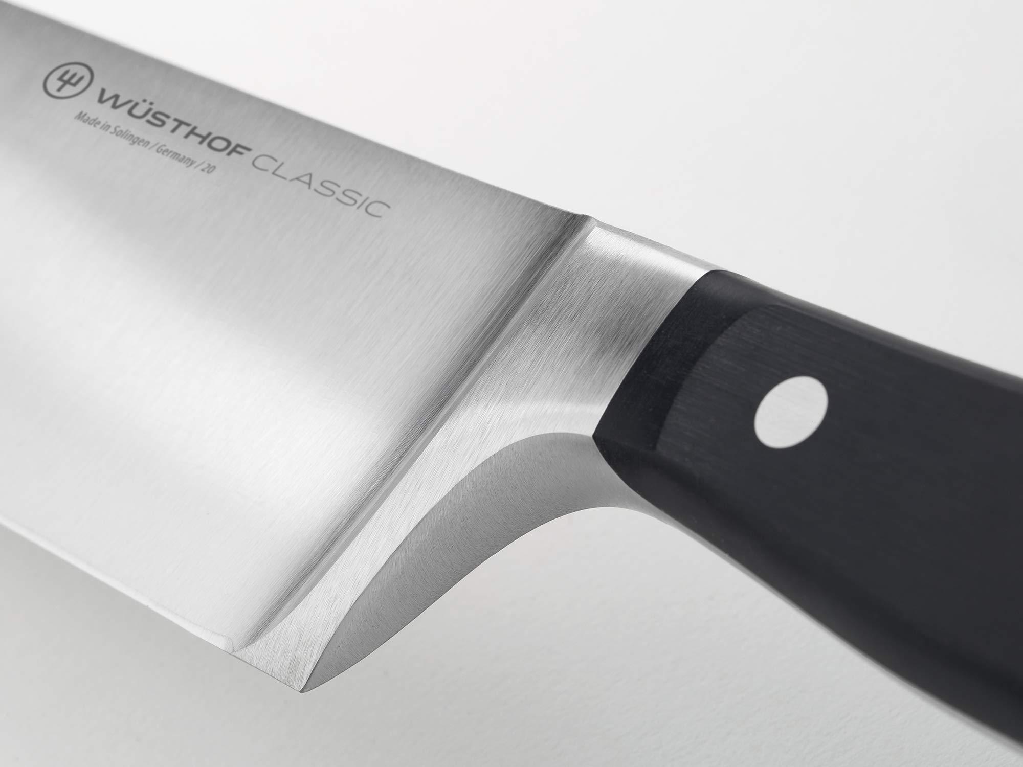 Wüsthof Classic Hollow Edge 2-Piece Chef's Knife Set, Black, 6-inch and 3.5-inch - Image 4
