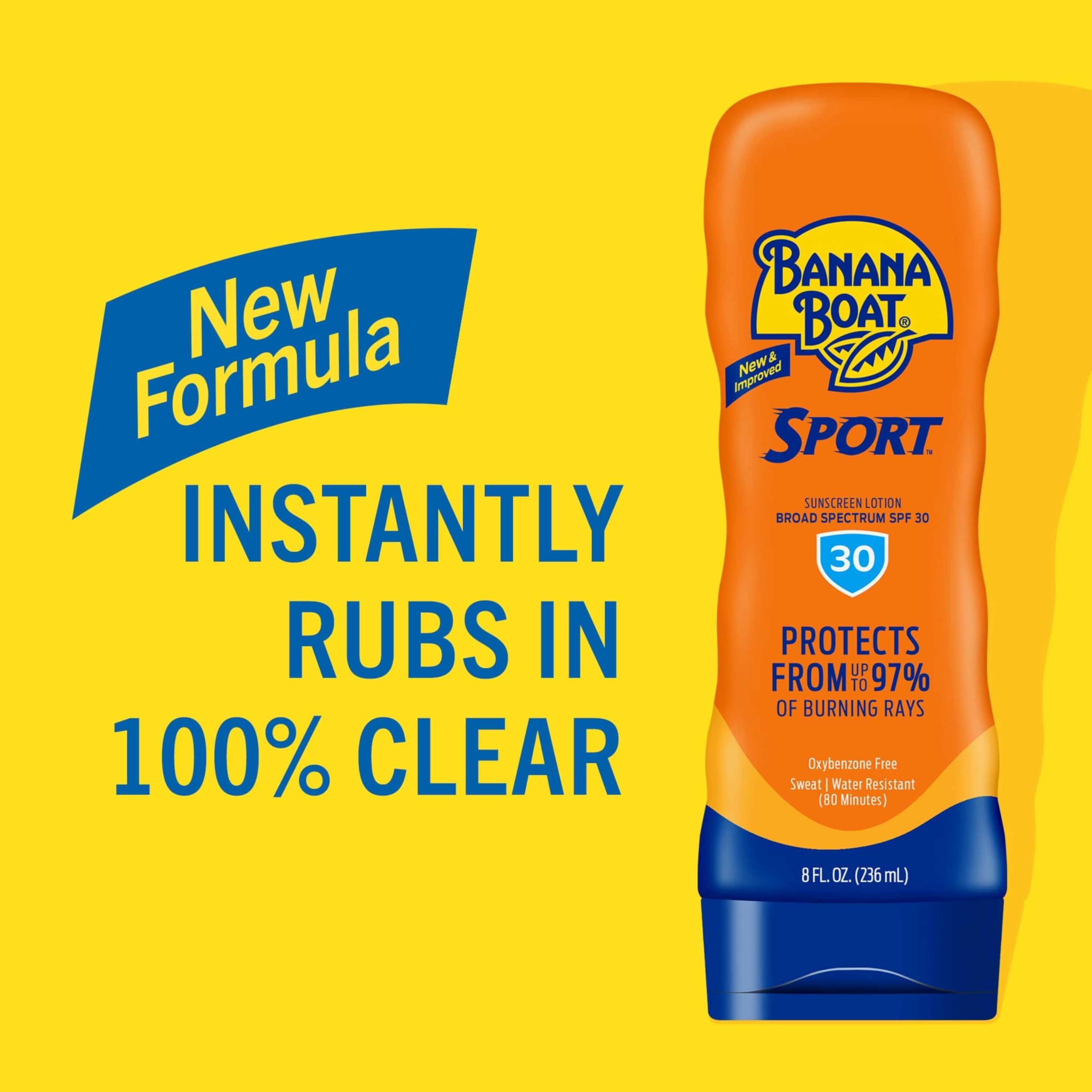 Banana Boat Sport Ultra SPF 30 Sunscreen Lotion, Travel Size Sunscreen 1 Oz, (Pack of 24) - Image 4