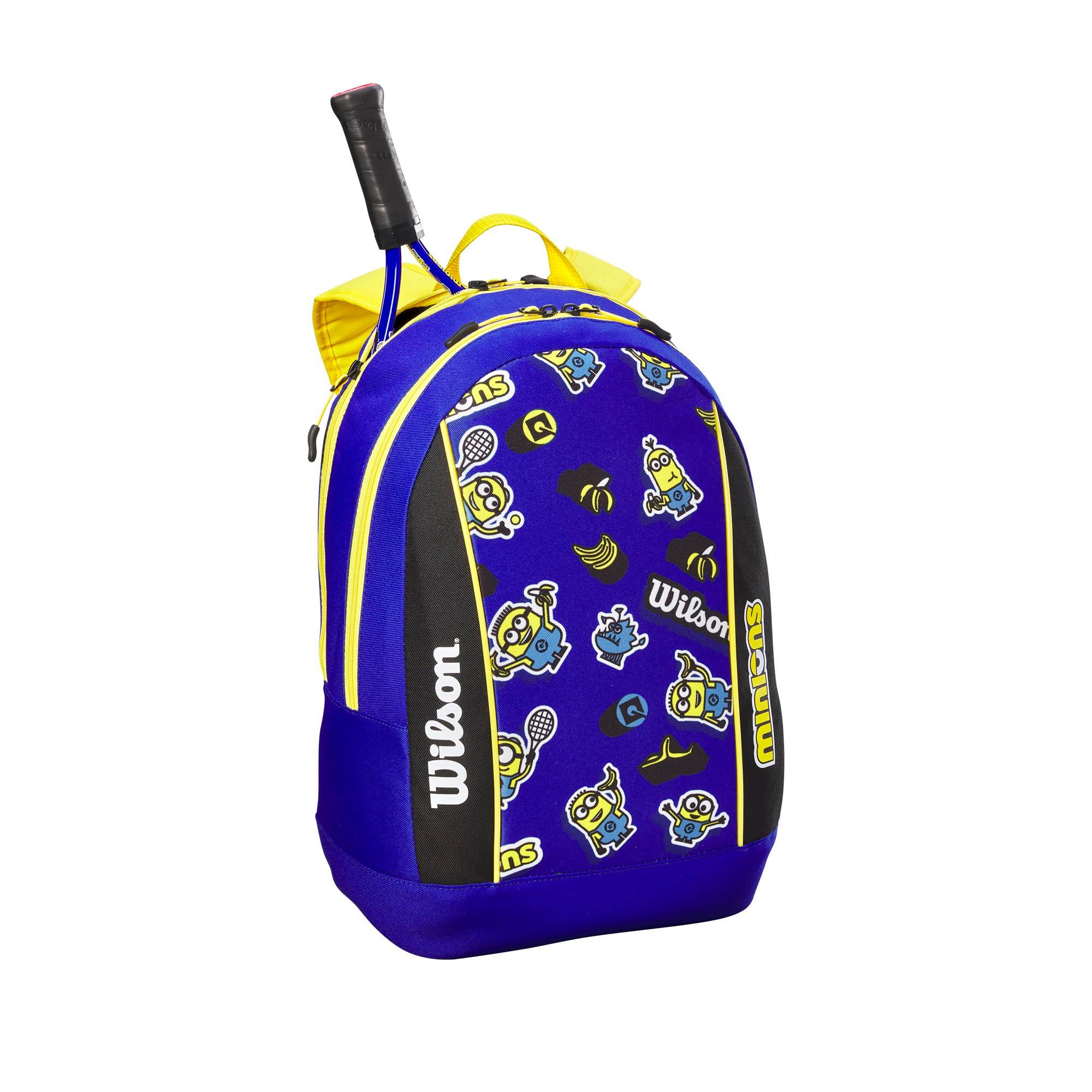 WILSON Minions 3.0 Tennis Racket Bags - Blue/Yellow - Image 2