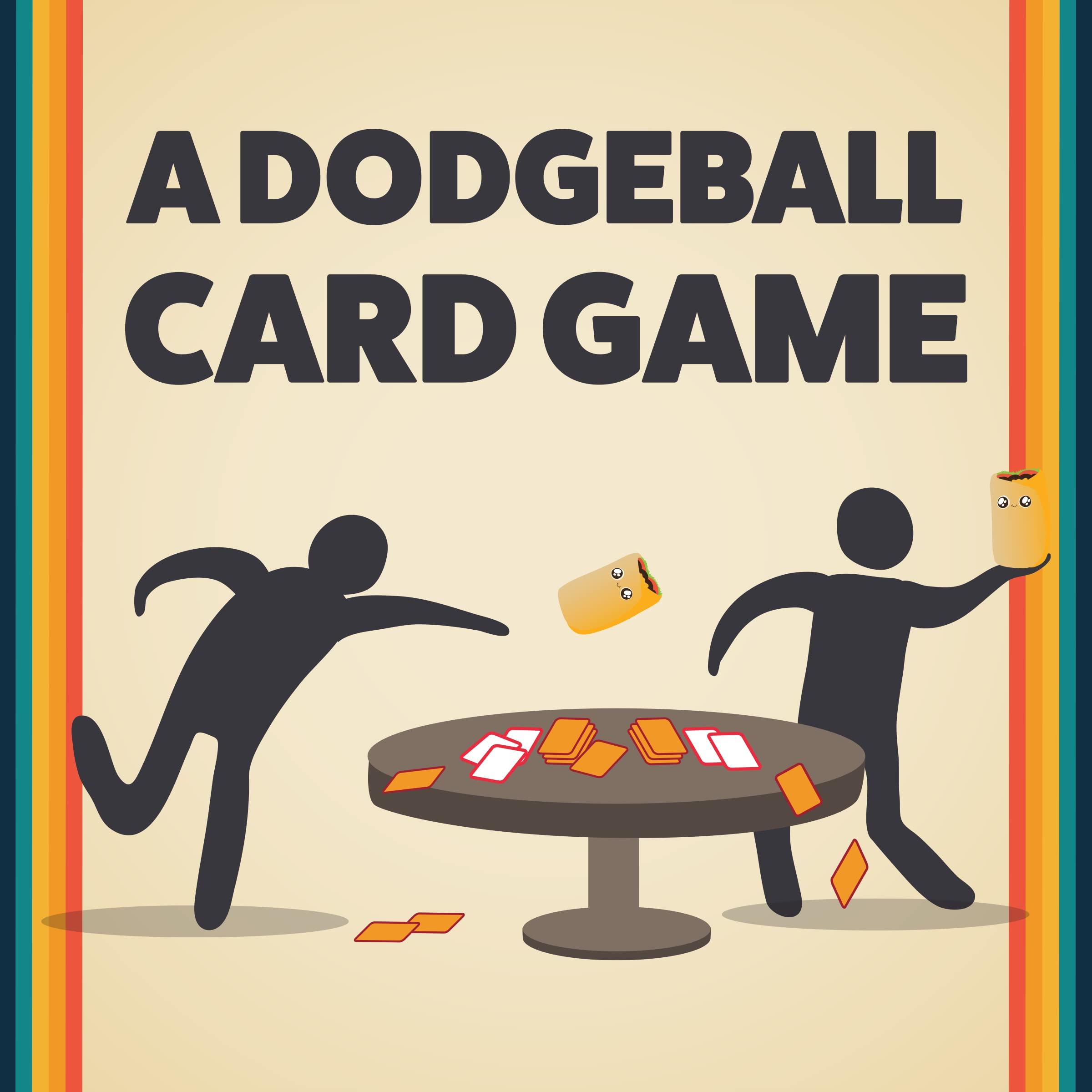 Exploding Kittens Presents Throw Throw Burrito - A Dodgeball Card Game - Family Card Games for Adults, Teens & Kids - 2-6 Players - Ages 7 and Up - 120 Cards - Image 4