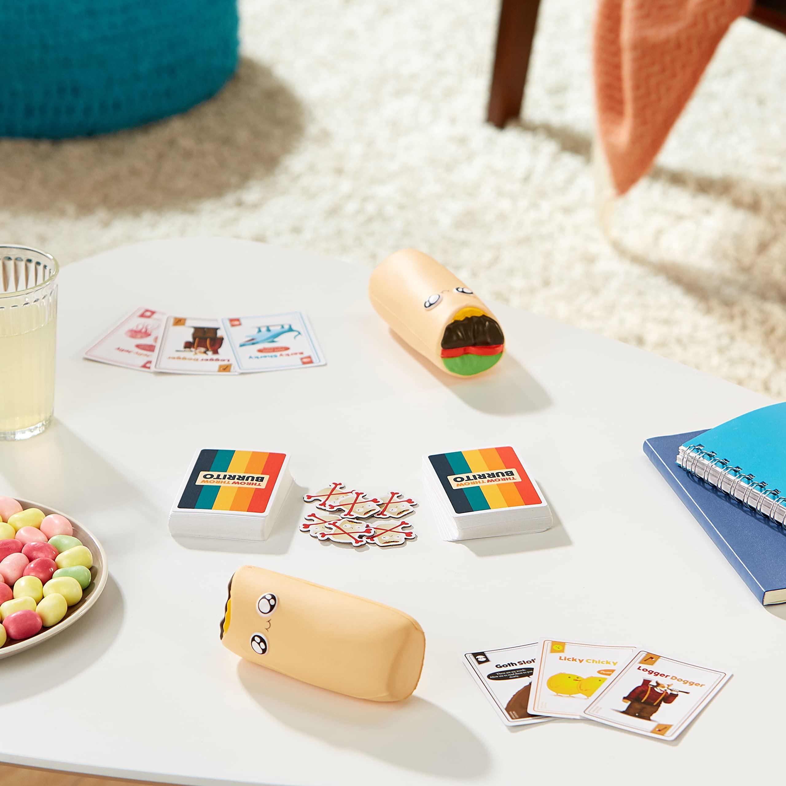 Exploding Kittens Presents Throw Throw Burrito - A Dodgeball Card Game - Family Card Games for Adults, Teens & Kids - 2-6 Players - Ages 7 and Up - 120 Cards - Image 2