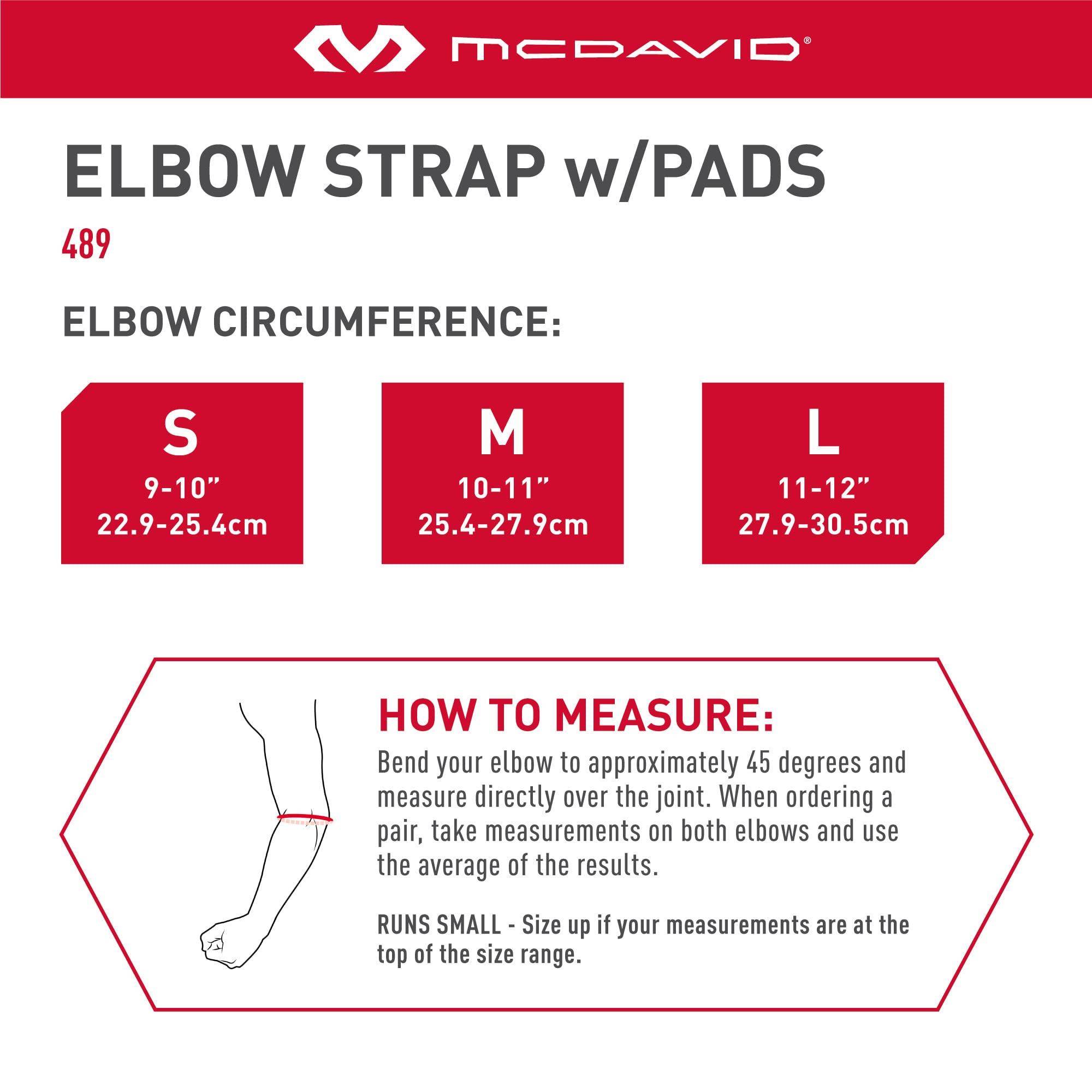 Mcdavid Tennis Pickleball Elbow Brace for Men & Women, Tendonitis Elbow Brace & Strap Golfers Elbow Brace Counterforce Band for Tendon Pain Relief & Support for Forearm - Image 2