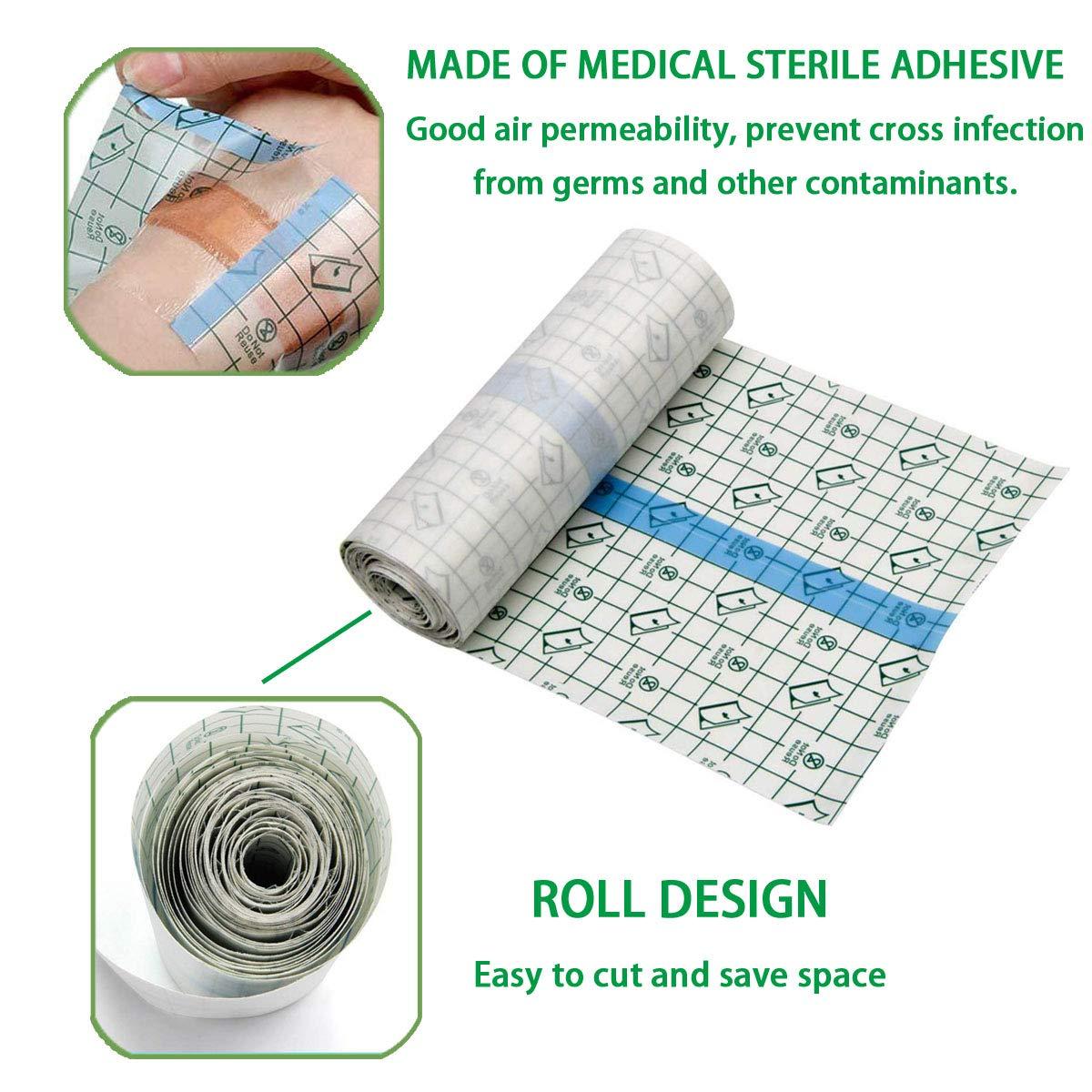 Tattoo Aftercare Bandage Roll 6"x 2 Yard - Waterproof Transparent Film For Tattoos Initial Healing And Skin Repair Adhesive Tattoo Supply Wrap - Image 3