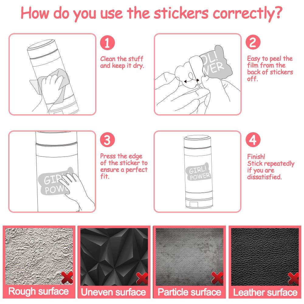 SUSIHI Summer Stickers for Kids Girls Sticker for Water Bottles Laptop Vinyl Stickers(50 Pcs) - Image 5