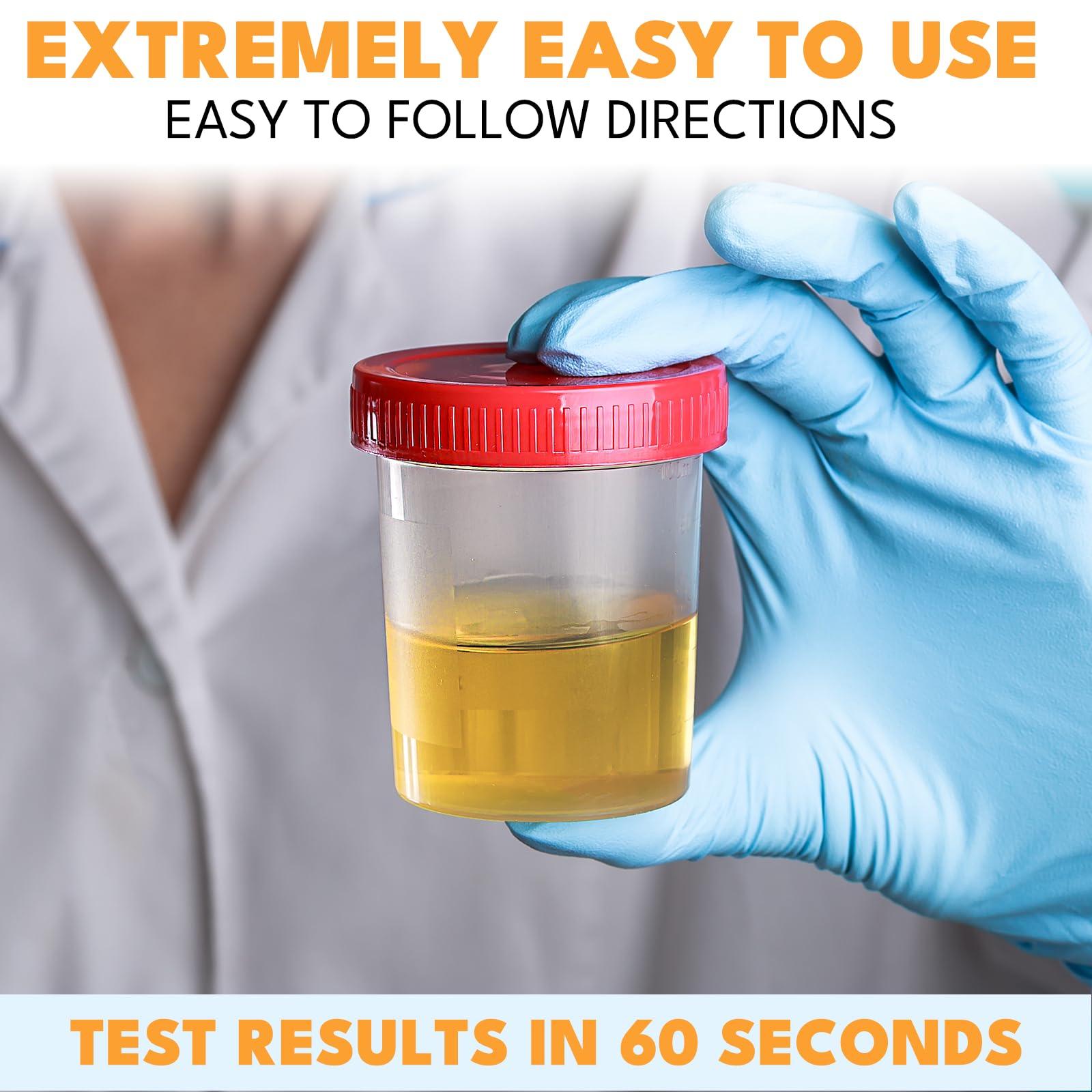 14-URS Reagent Test Strips [120 ct] for Urinalysis and Detection of UTI, LEK, Pro, Ket and More, Comprehensive Test - for Men & Women at Home Use with Reliable Results in 60 sec. - Image 4