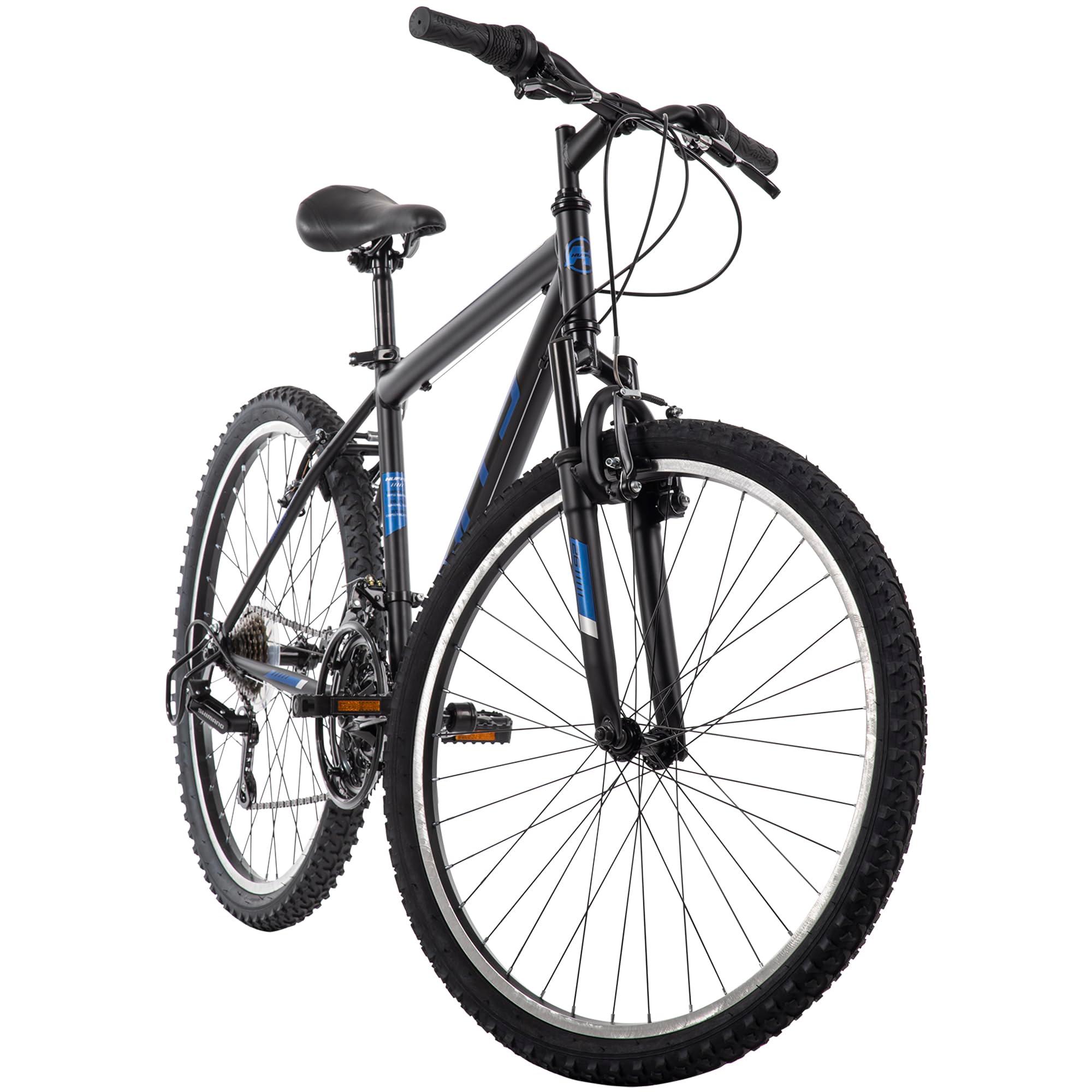 Huffy Stone Mountain Hardtail Mountain Bike for Boys/Girls/Men/Women, 20"/24"/26" Sizes, 6 or 21 Speed Shimano Twist Shifting, Front or Dual Suspension, Comfort Saddle, Sleek Colors - Image 8