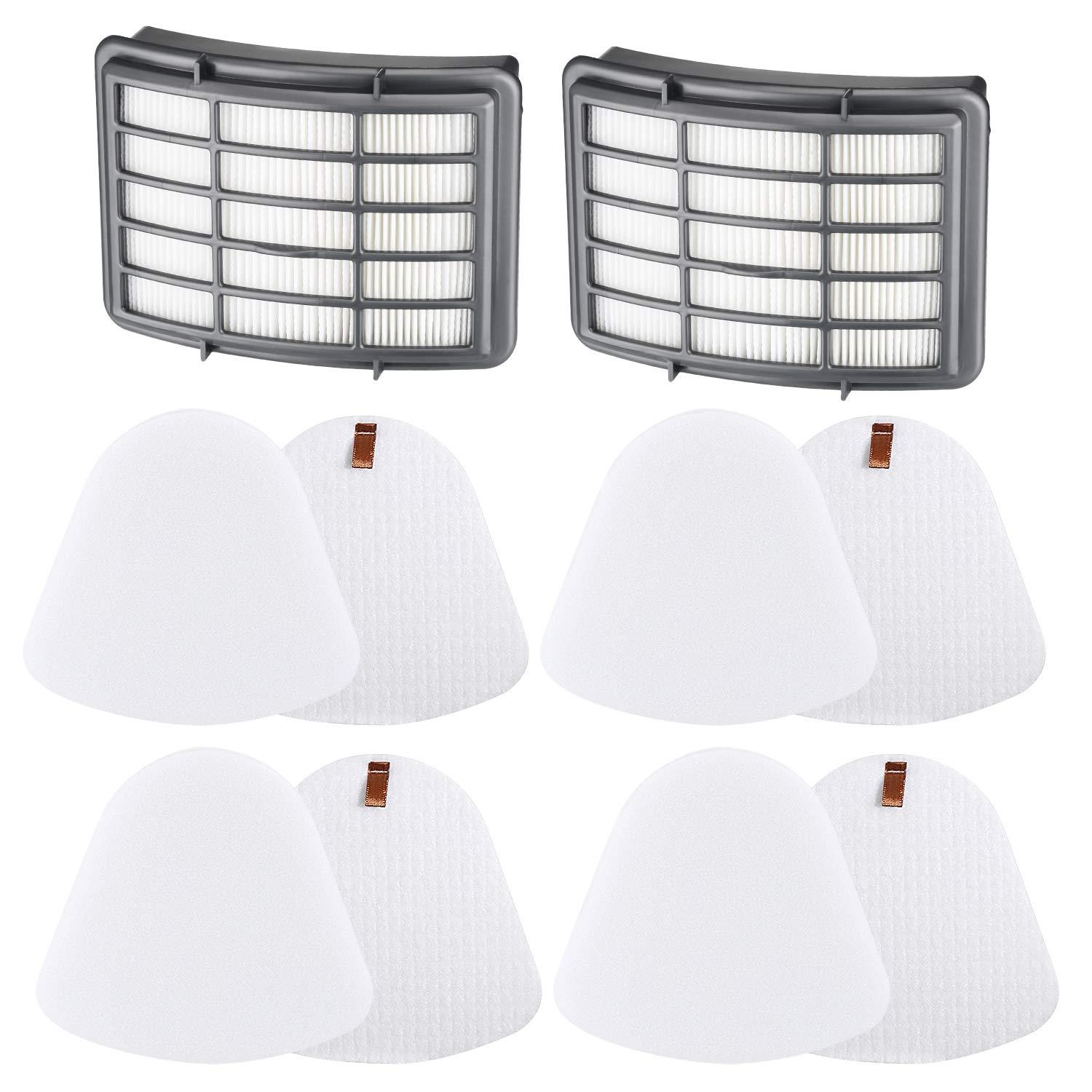 4+2 Pack Filters for Shark Vacuum Navigator Lift Away Filter Replacement Models NV350 NV351 NV352 NV355 NV356E NV360 UV440 UV540 CU500 XFF350 XHF350