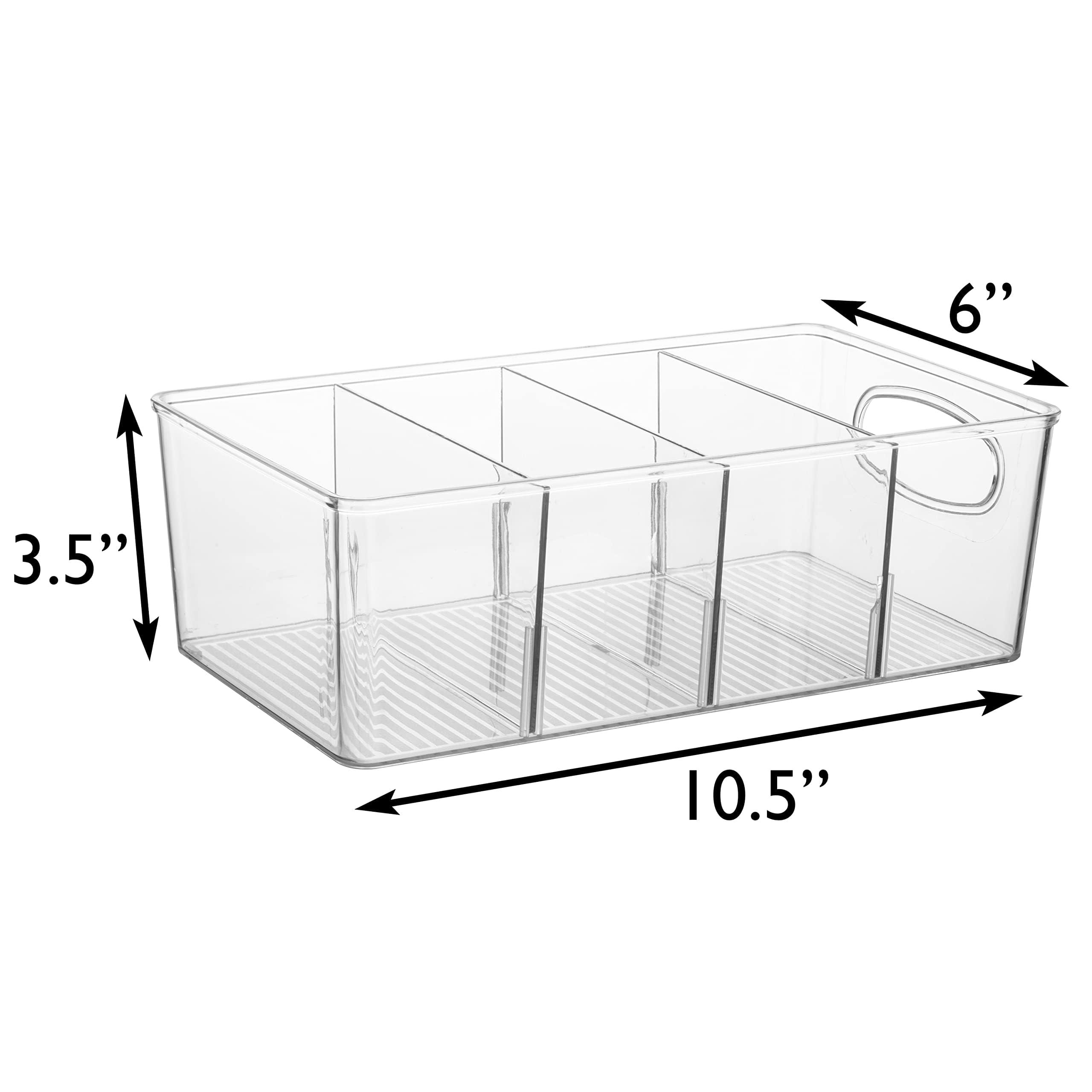 Pantry Organizers and Storage and Cabinet Organizer, 2 Pack - Kitchen Organizers and Storage, Great Fridge or Snack Organizer - Perfect in Refrigerator or Cupboard Shelf - Image 3