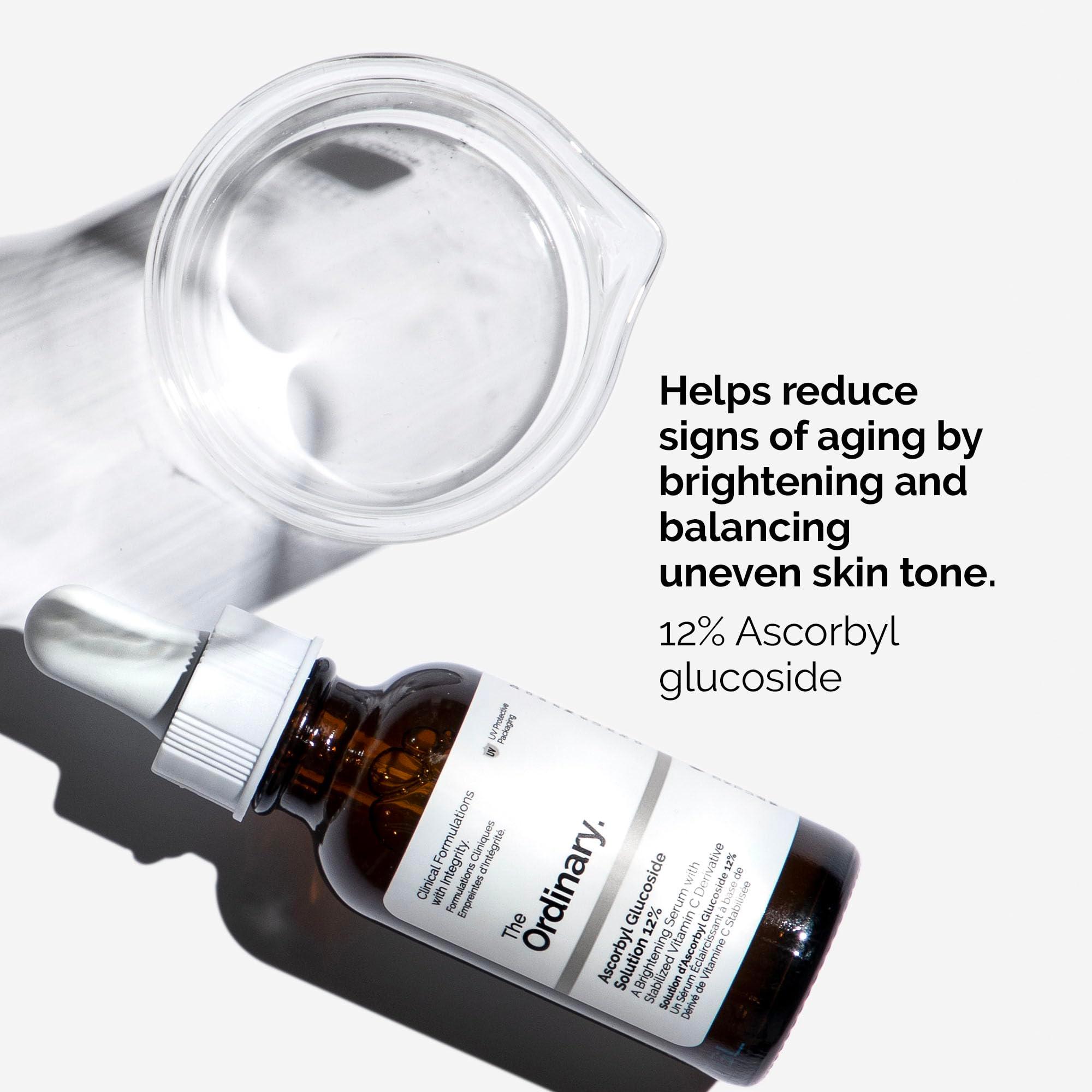 The Ordinary Ascorbyl Glucoside Solution 12%, Vitamin C Serum for Even Skin Tone and Antioxidant Protection, 1 Fl Oz - Image 3