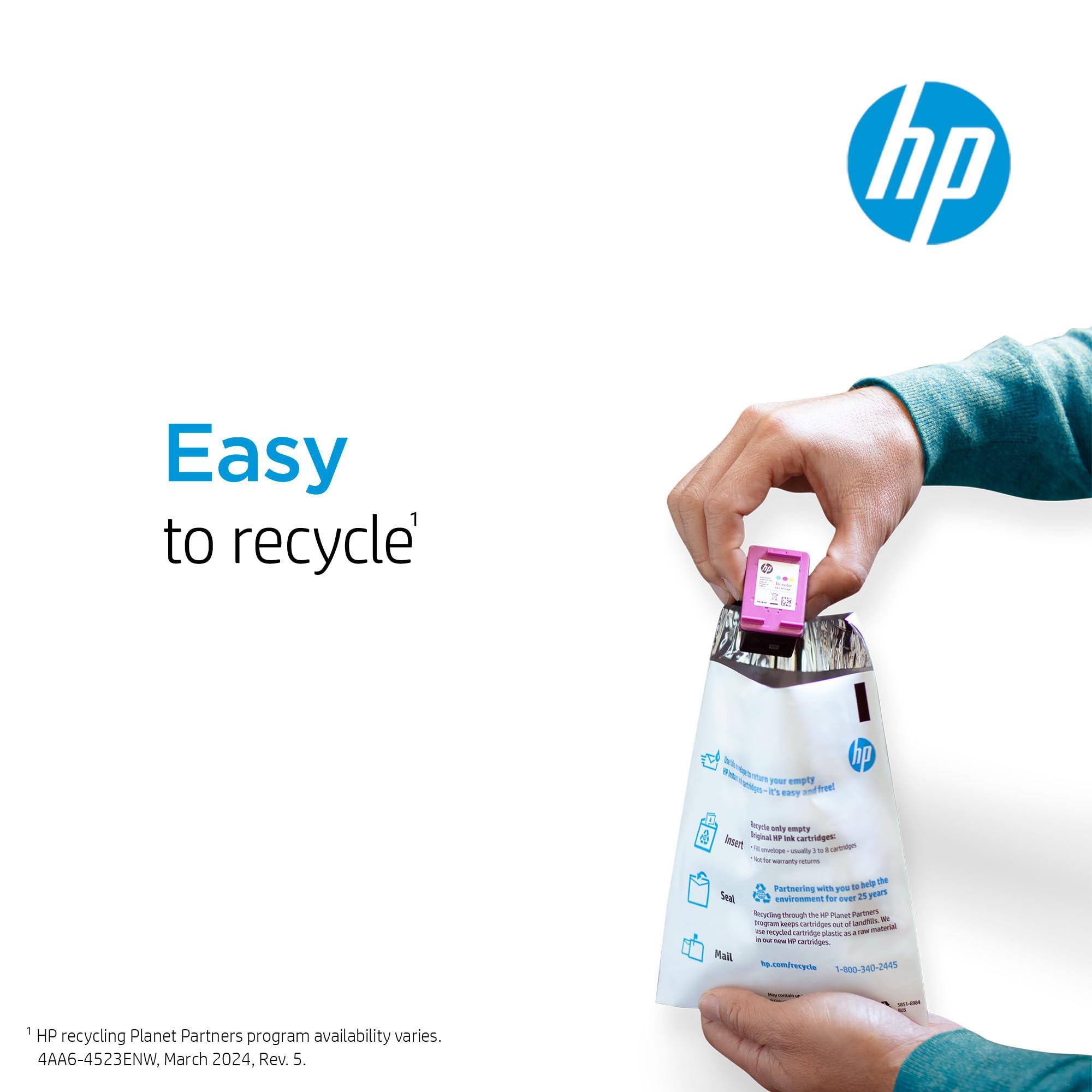 HP 952 Cyan, Magenta, Yellow Ink Cartridges (3-pack) | Works with HP OfficeJet 8702, HP OfficeJet Pro 7720, 7740, 8210, 8710, 8720, 8730, 8740 Series | Eligible for Instant Ink | N9K27AN - Image 8