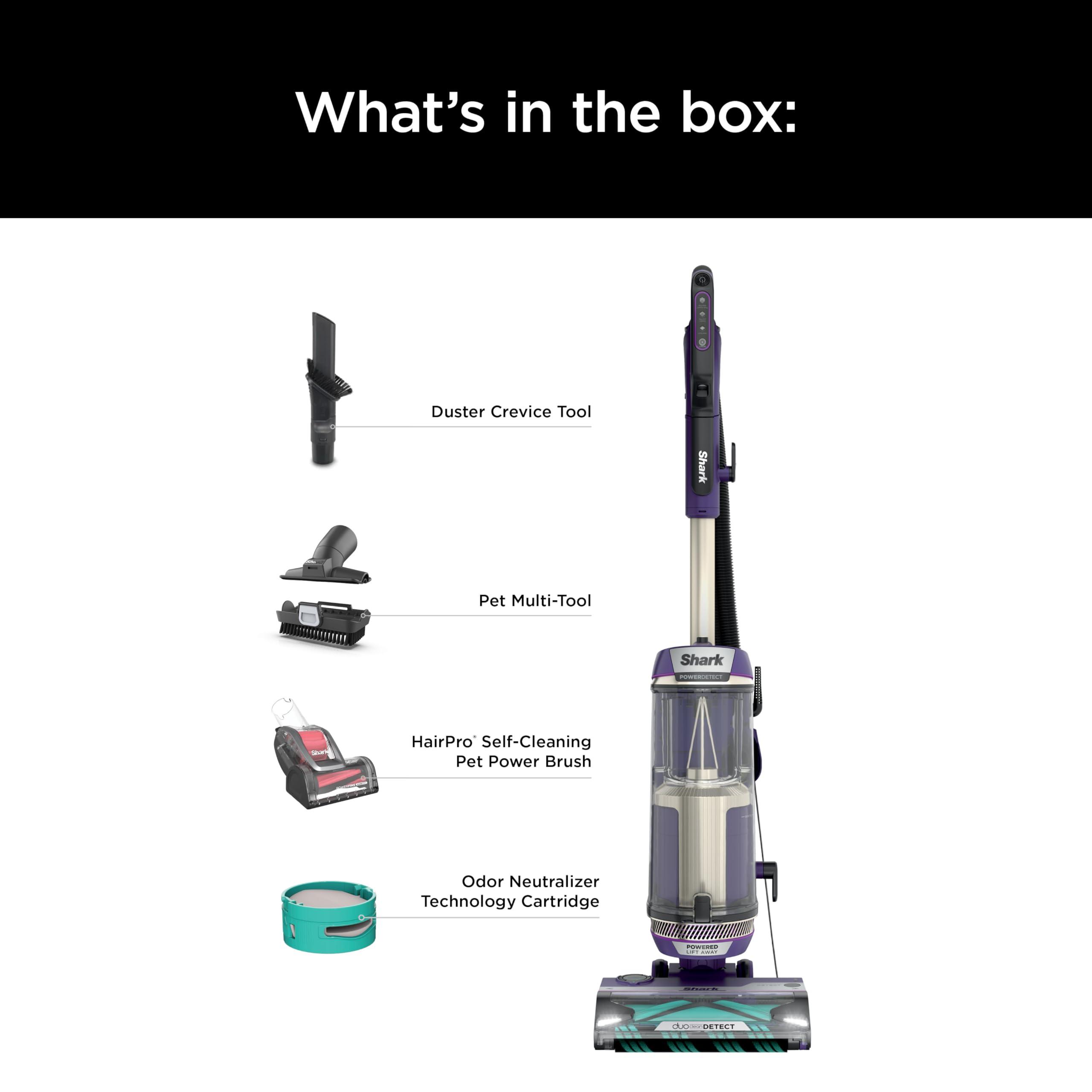 Shark POWERDETECT Upright Vacuum Cleaner with HEPA Filter, Heavy Duty Vacuum with Powerful Suction for Pet Hair Pickup, DuoClean Technology, Powered Lift-Away, Ideal for Carpets & Hardfloors, AZ4002 - Image 21