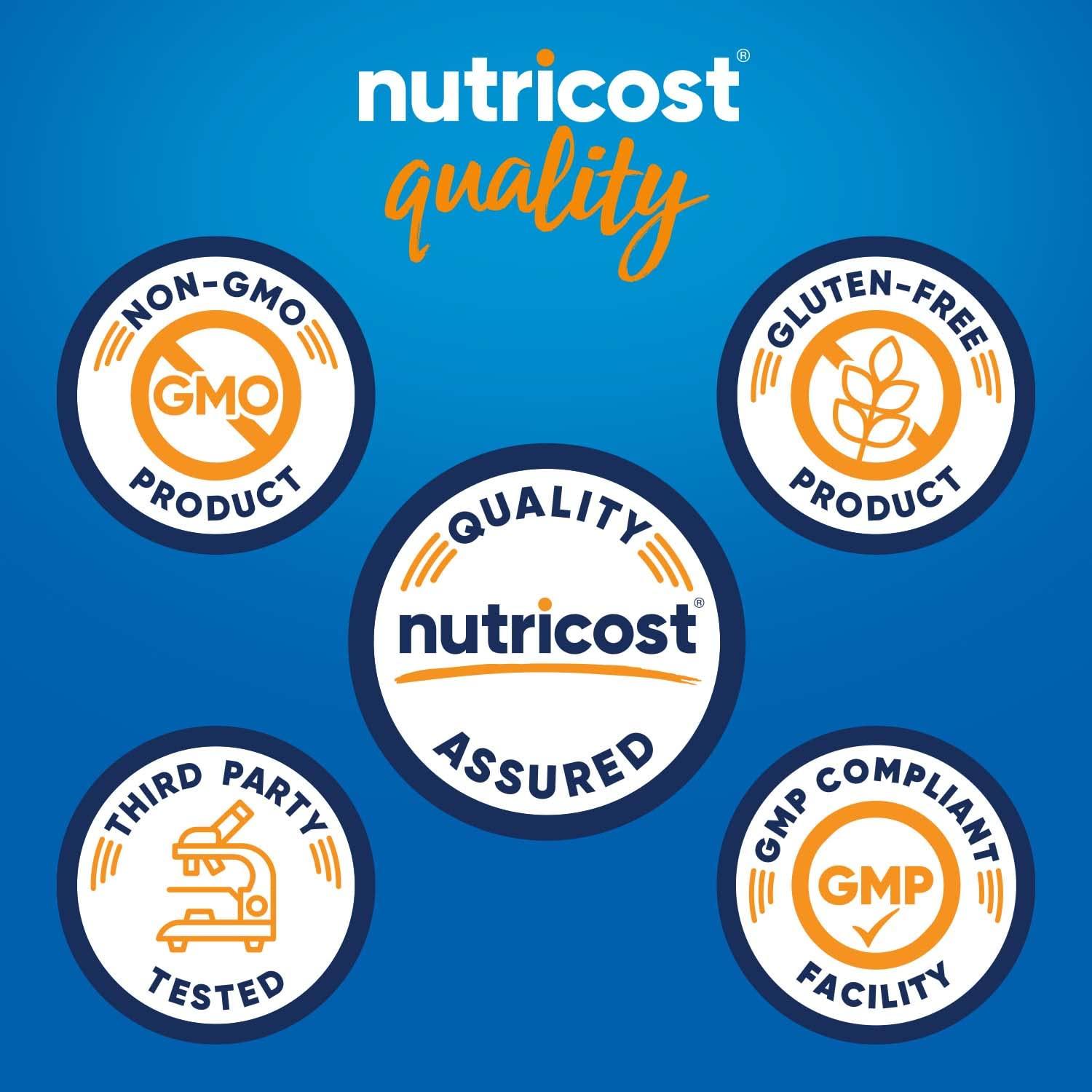 Nutricost Whey Protein Isolate (Unflavored) 5LBS - Image 3