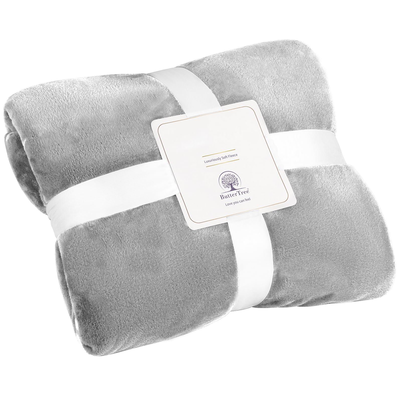 65" 50" Gray Throw Blanket for Mom - Christmas or Birthday Gift from Daughter or Son - Image 8