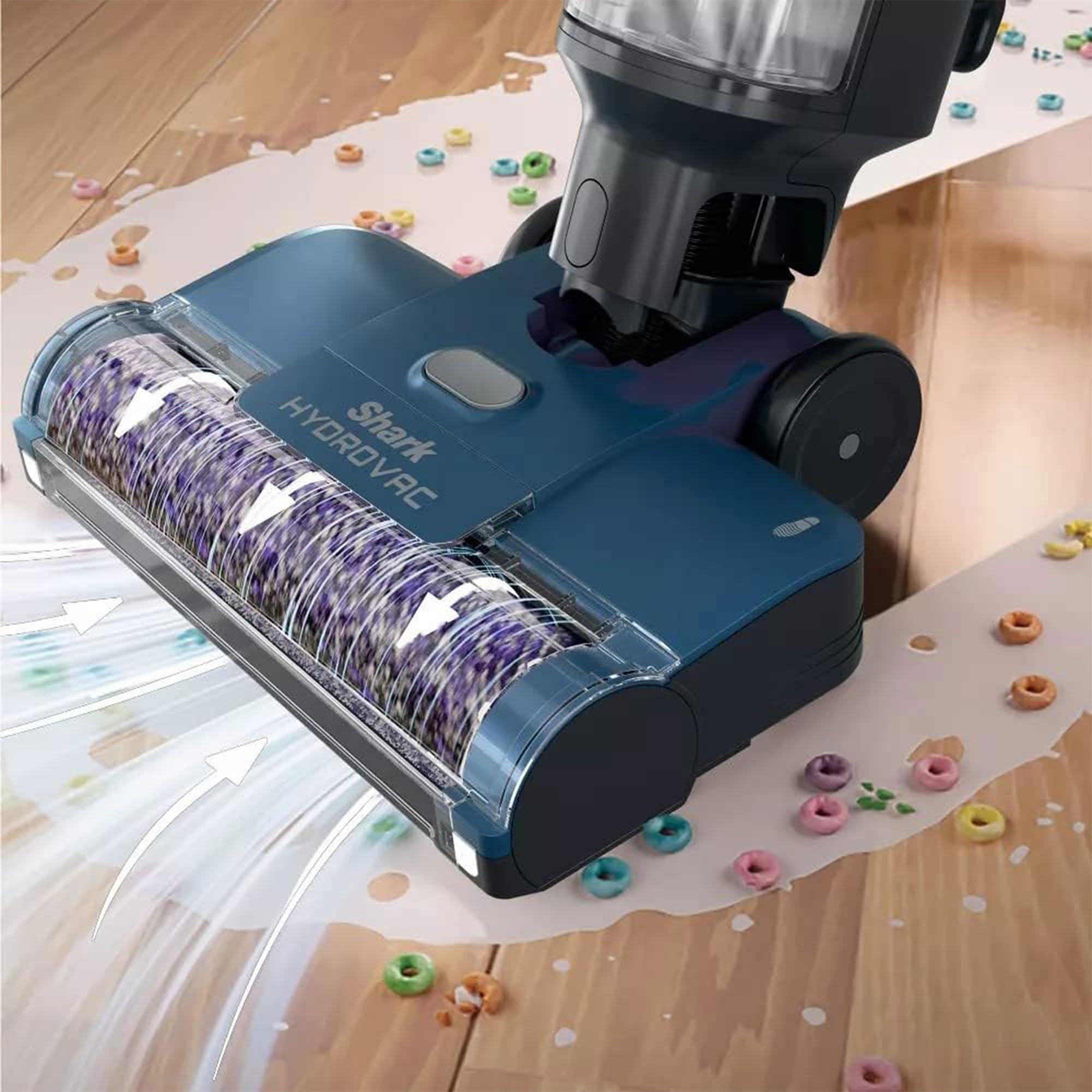 SHARK WD101 HydroVac XL 3-in-1 Vacuum, Mop & Self-Cleaning System for Multi-Surface Cleaning, Perfect Hardwood, Tile, Marble, Area Rug More, Corded, Navy (Renewed) - Image 2