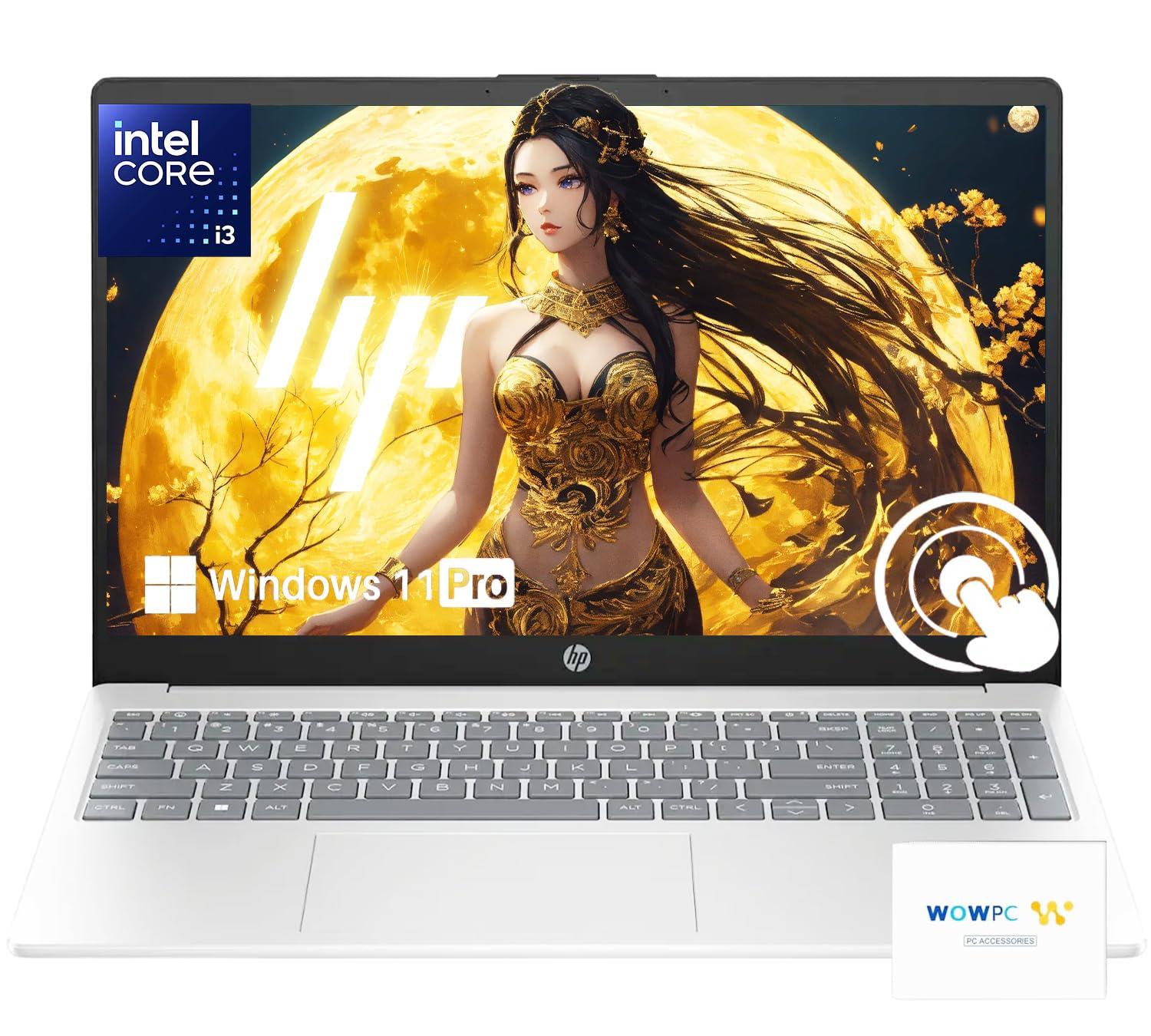 HP Pavilion 15.6" Touchscreen Laptop | 40GB RAM | 1TB Storage (512GB SSD + 512GB External Storage) | Intel 12th-Gen 6 Core Processor (Beat i7-1165G7) | Webcam | Windows 11 Pro | w/WOWPC Bundle